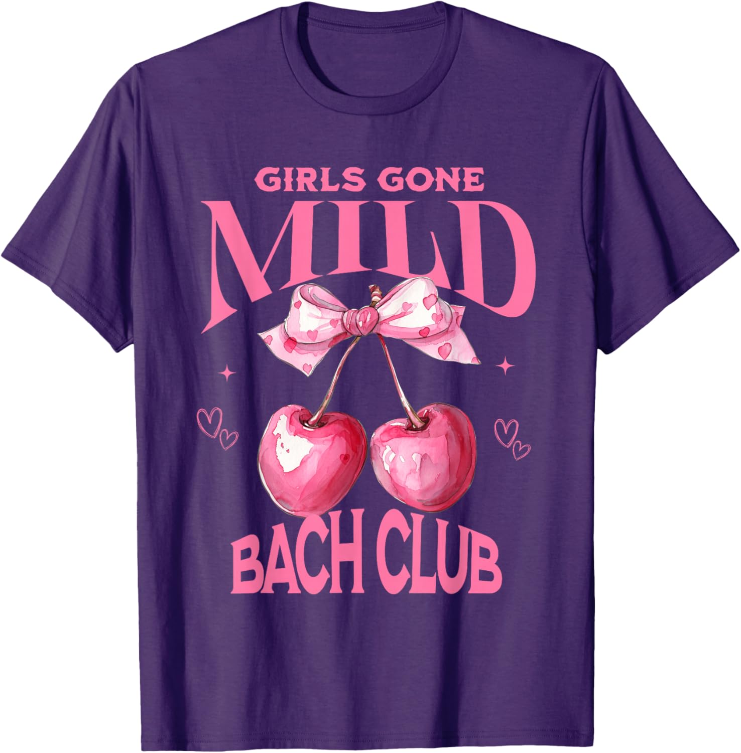 Girls Gone Mild Bachelorette Spa Slumber Party T-Shirt for Fun Celebrations - 1