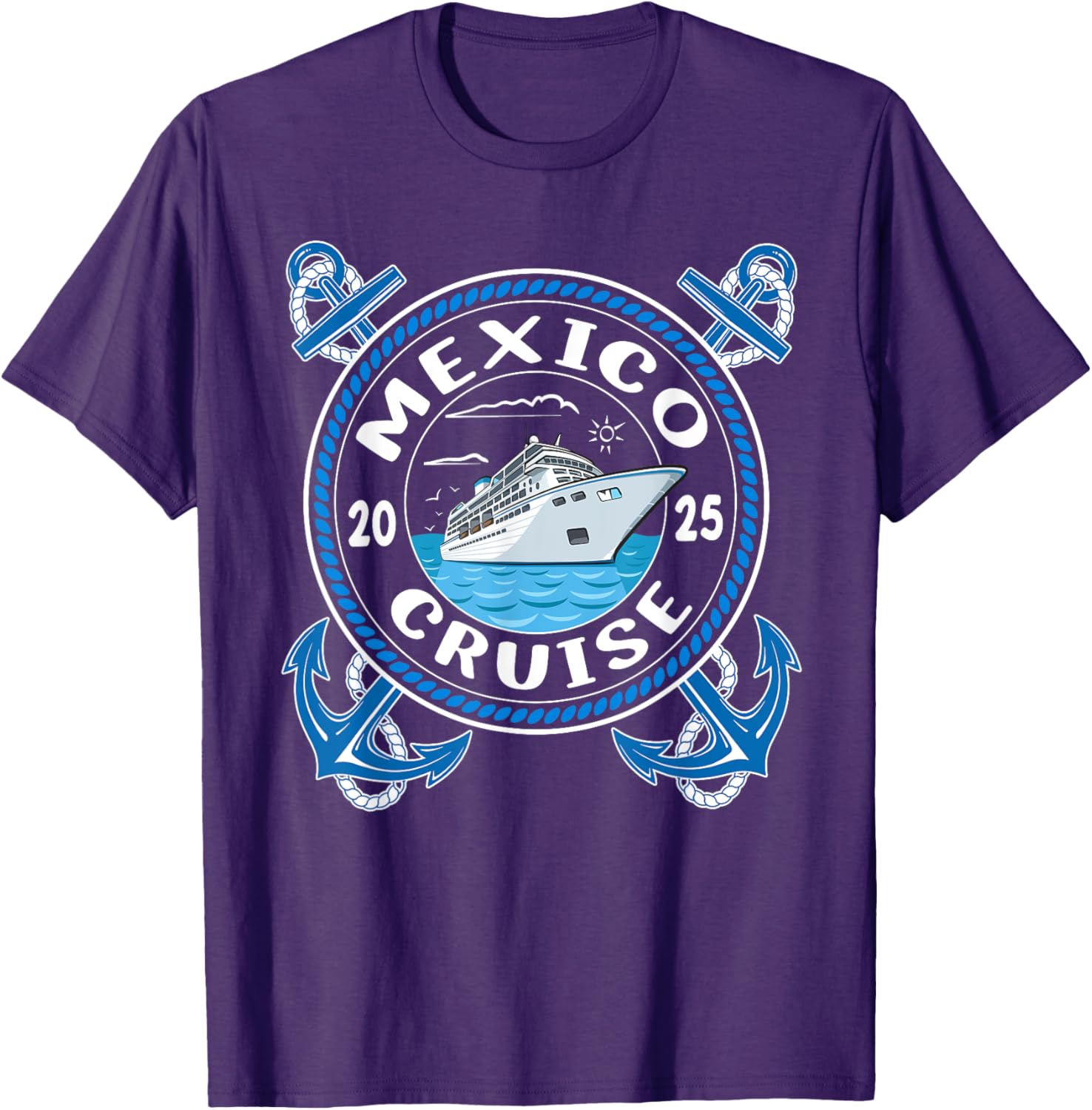 Mexico Cruise 2025 Family Summer Vacation T-Shirt for Fun Adventures - 4