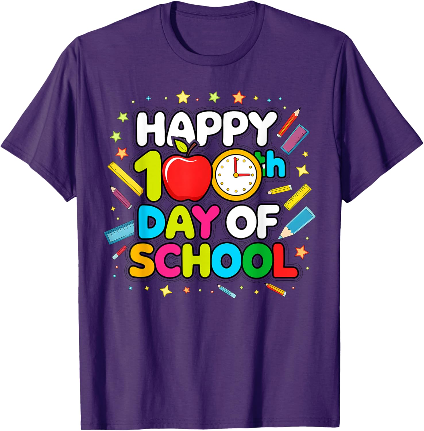 100 Days of School T-Shirt for Toddlers Perfect for Teachers and Students - 28