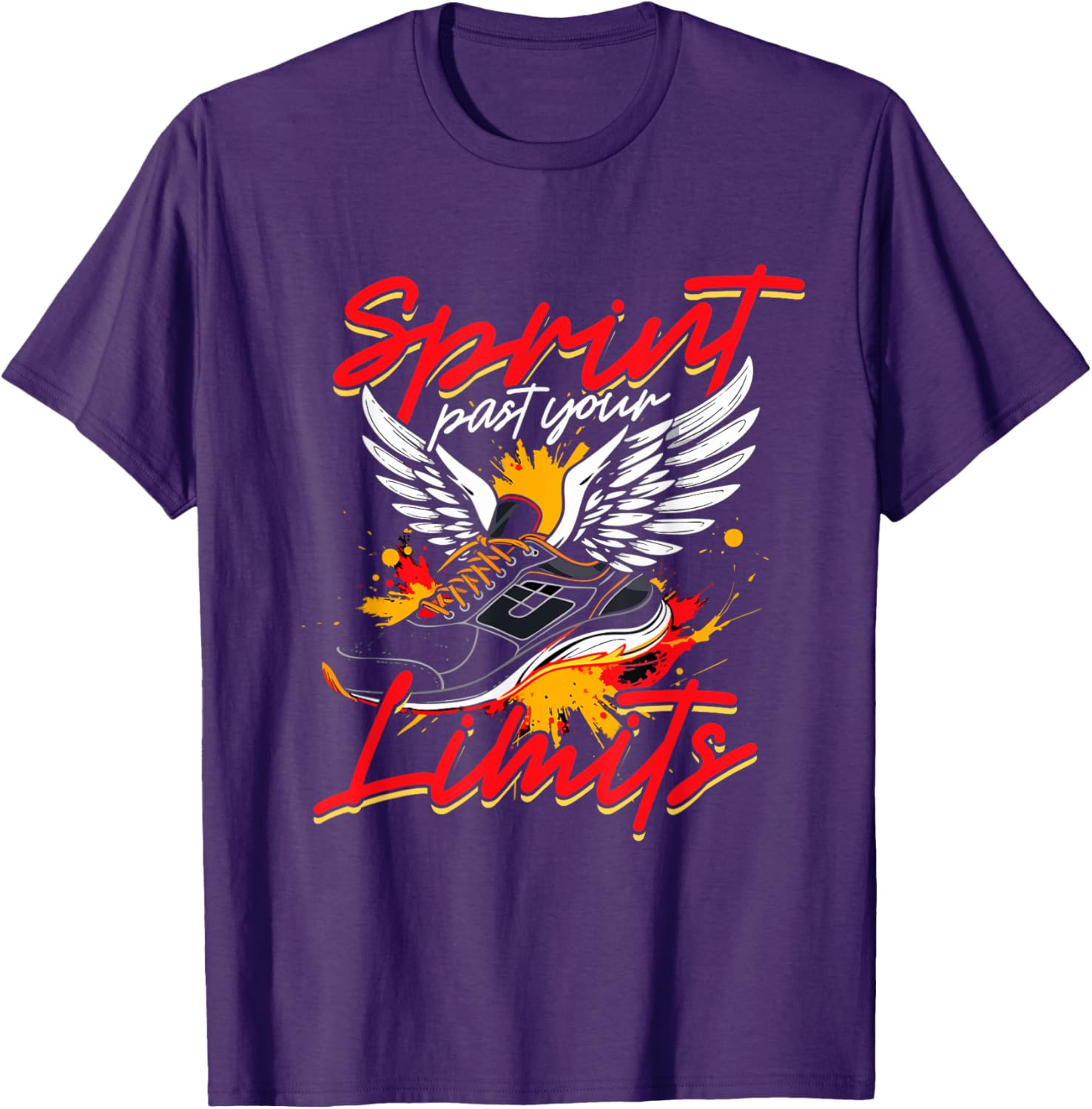 Sprint Track and Field T-Shirt Sprint Past Your Limits in Style - 9
