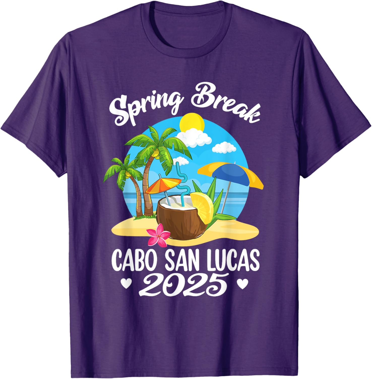 Cabo San Lucas 2025 Spring Break Family Beach T-Shirt for Vacation Fun - 3