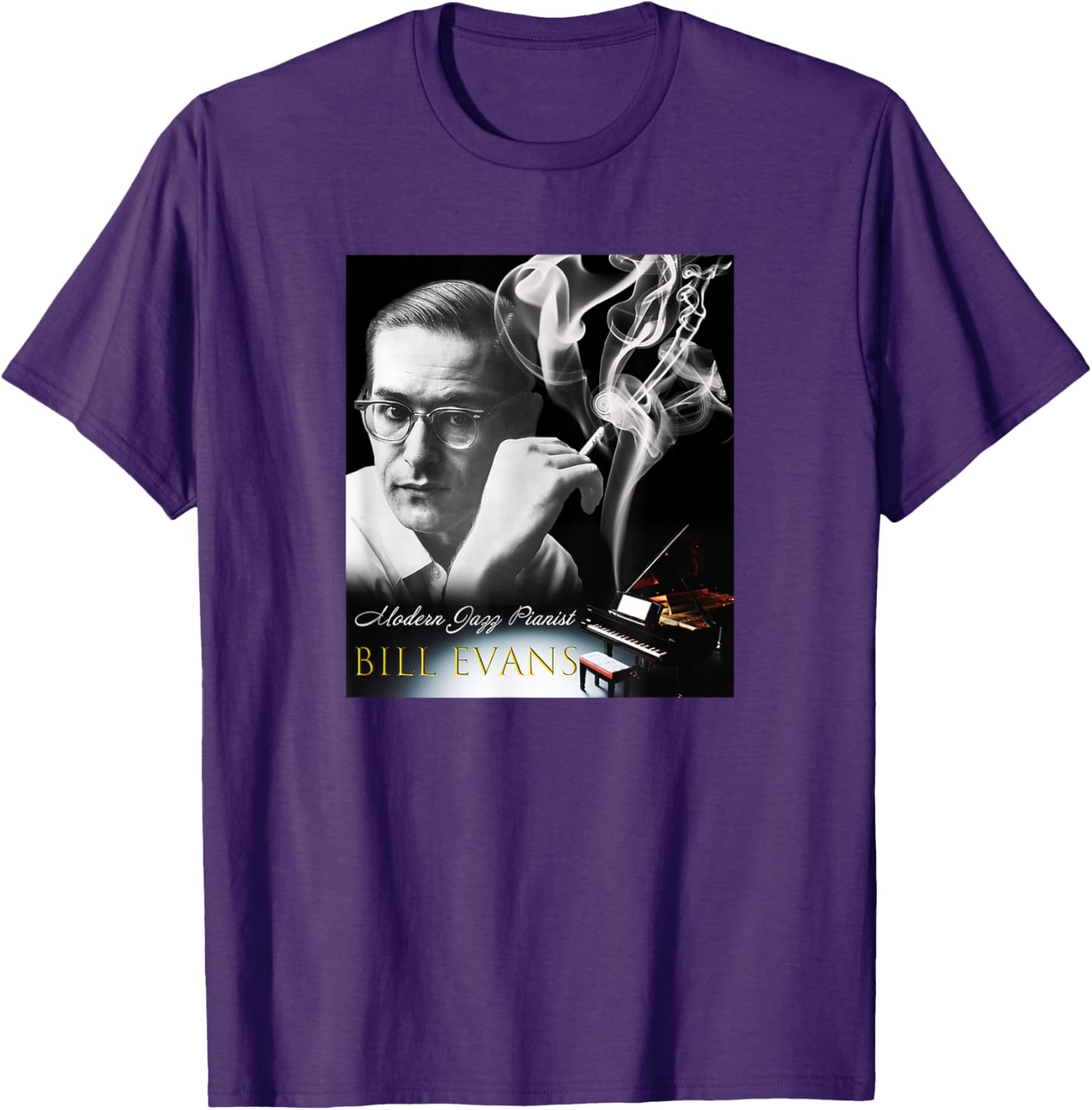Bill Evans 001 T-Shirt for Music Lovers - Stylish and Comfortable Apparel - 15