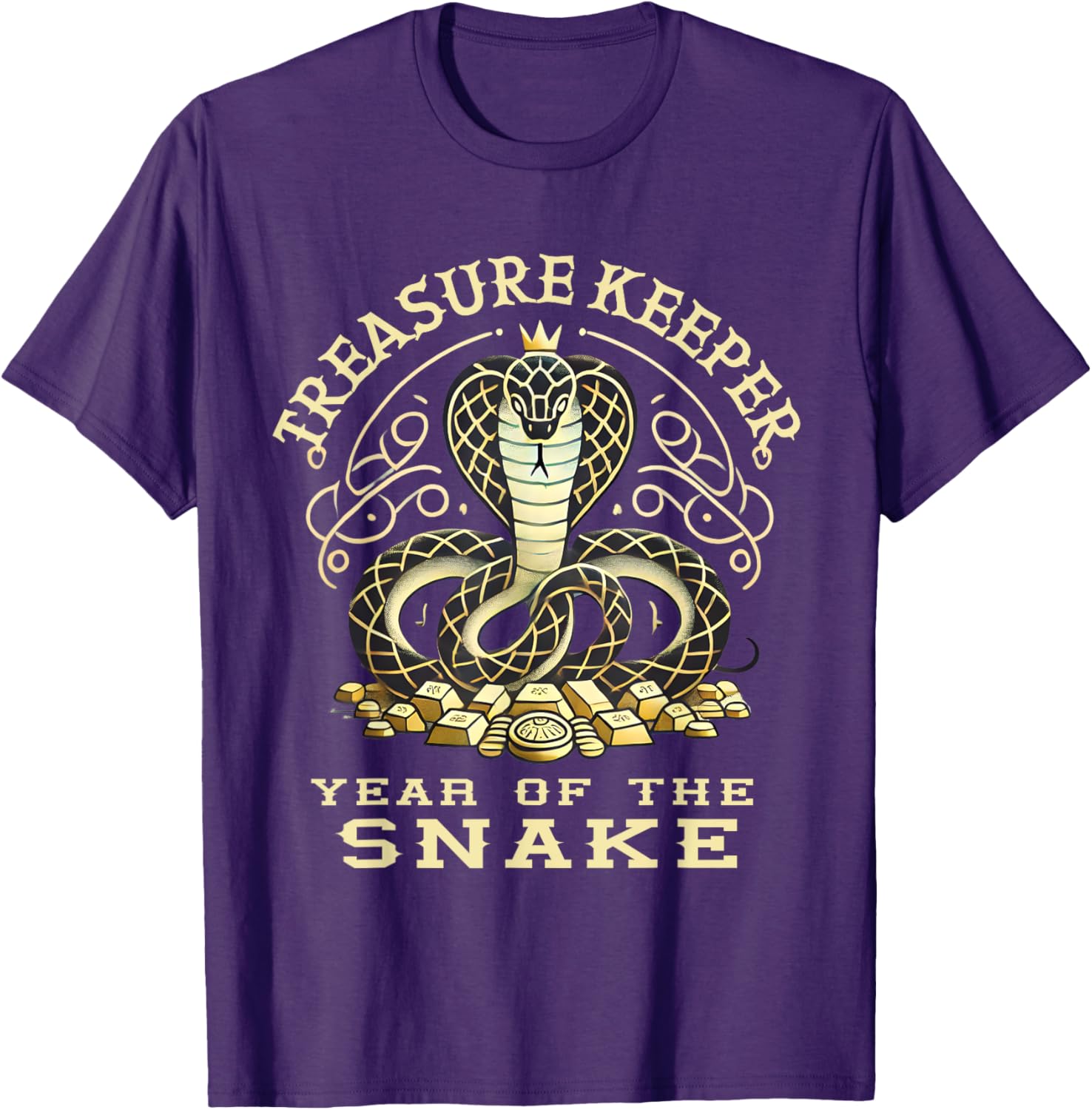 Treasure Keeper Year of Snake T-Shirt – Stylish Chinese Design Apparel - 20