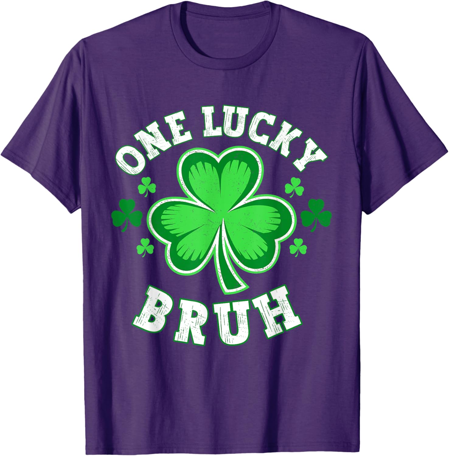 One Lucky Bruh St Patrick's Day Leprechaun T-Shirt for Fun Celebrations - 18