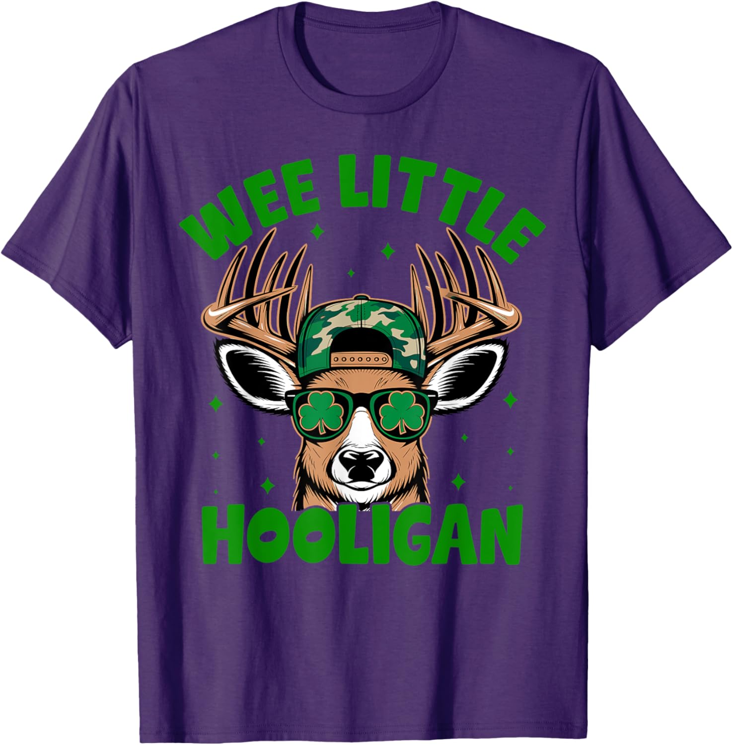 Bucked Wee Little Hooligan St Patrick's Day T-Shirt for Kids - 13