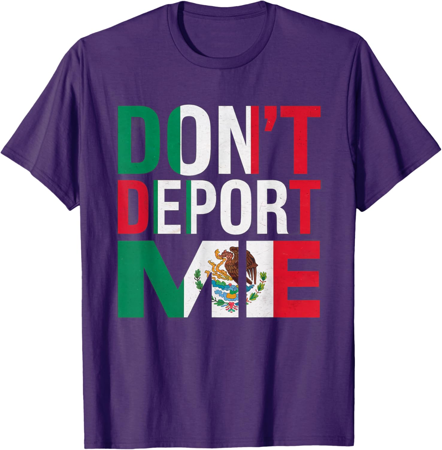 Funny Don't Deport Me I'm American Mexican T-Shirt for Casual Wear - 10