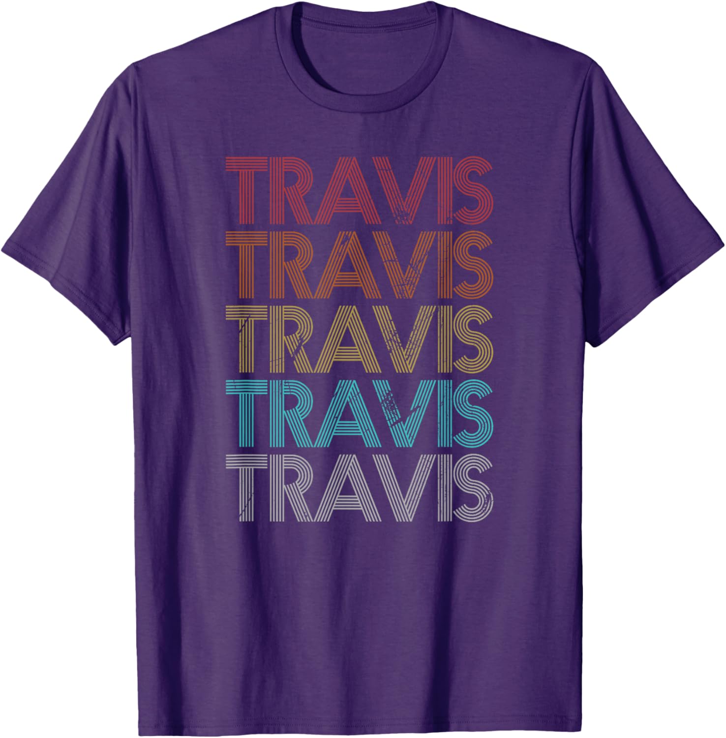 Retro Vintage Travis T-Shirt for Men and Women – Classic Style Wear - 13