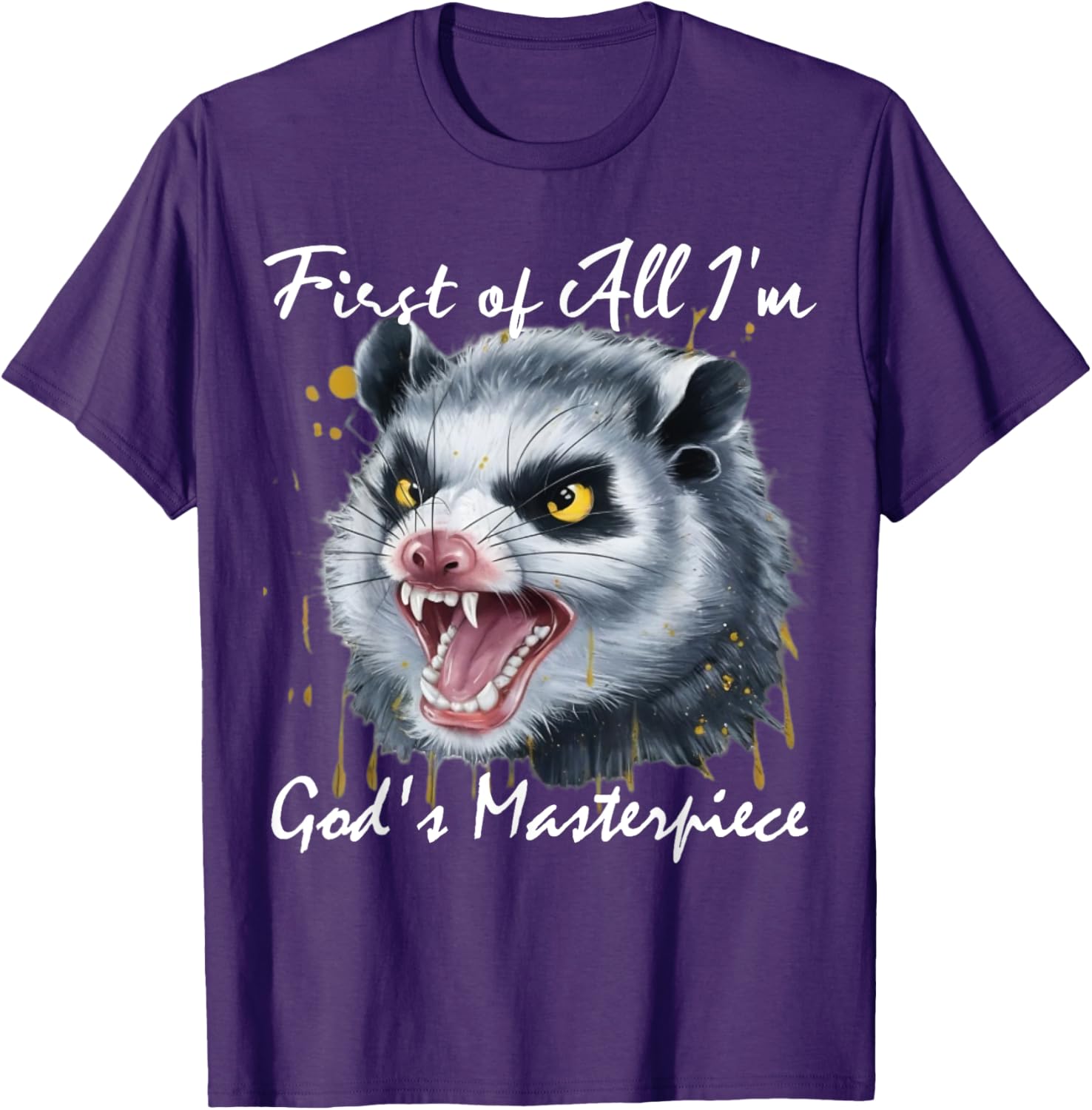 First of All I'm God's Masterpiece T-Shirt for Inspirational Style - 4
