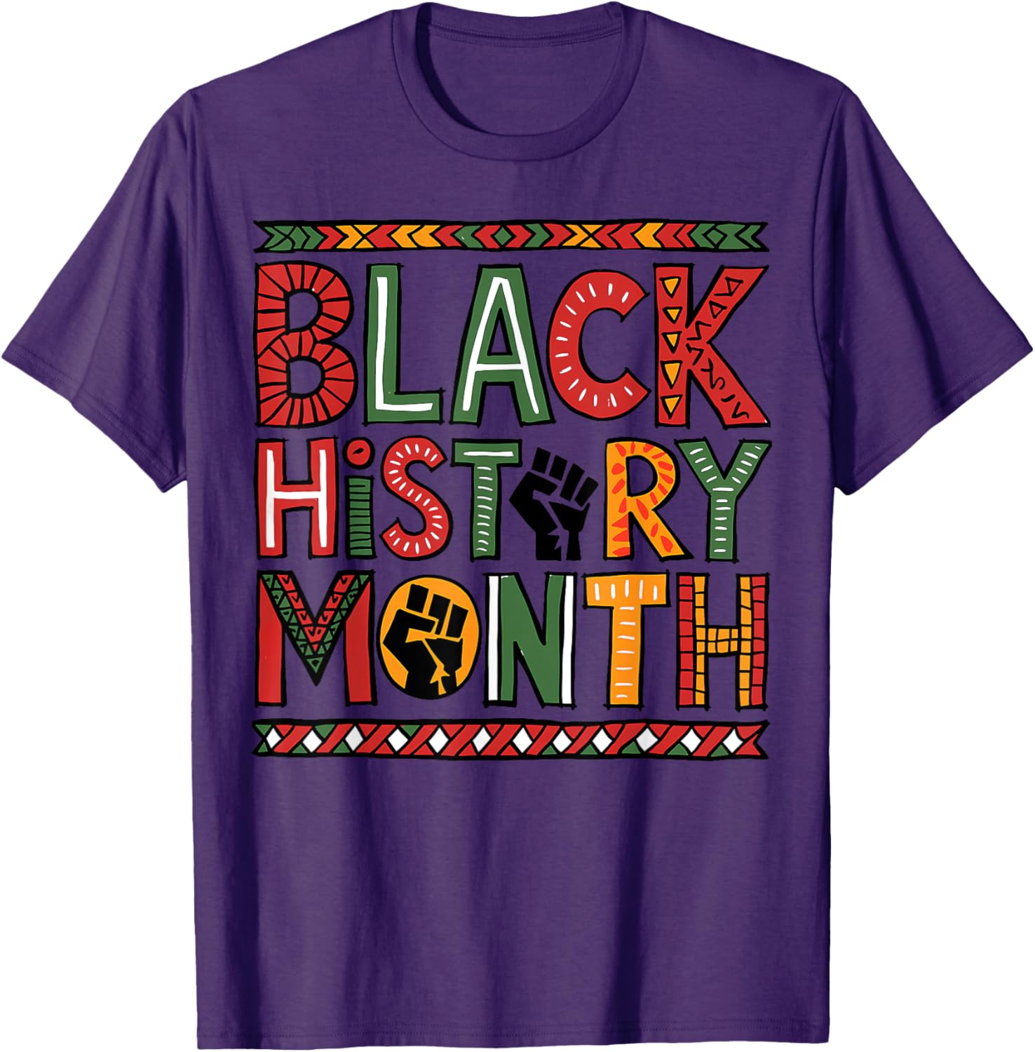 Black History Month African American Heritage T-Shirt for All Ages - 11