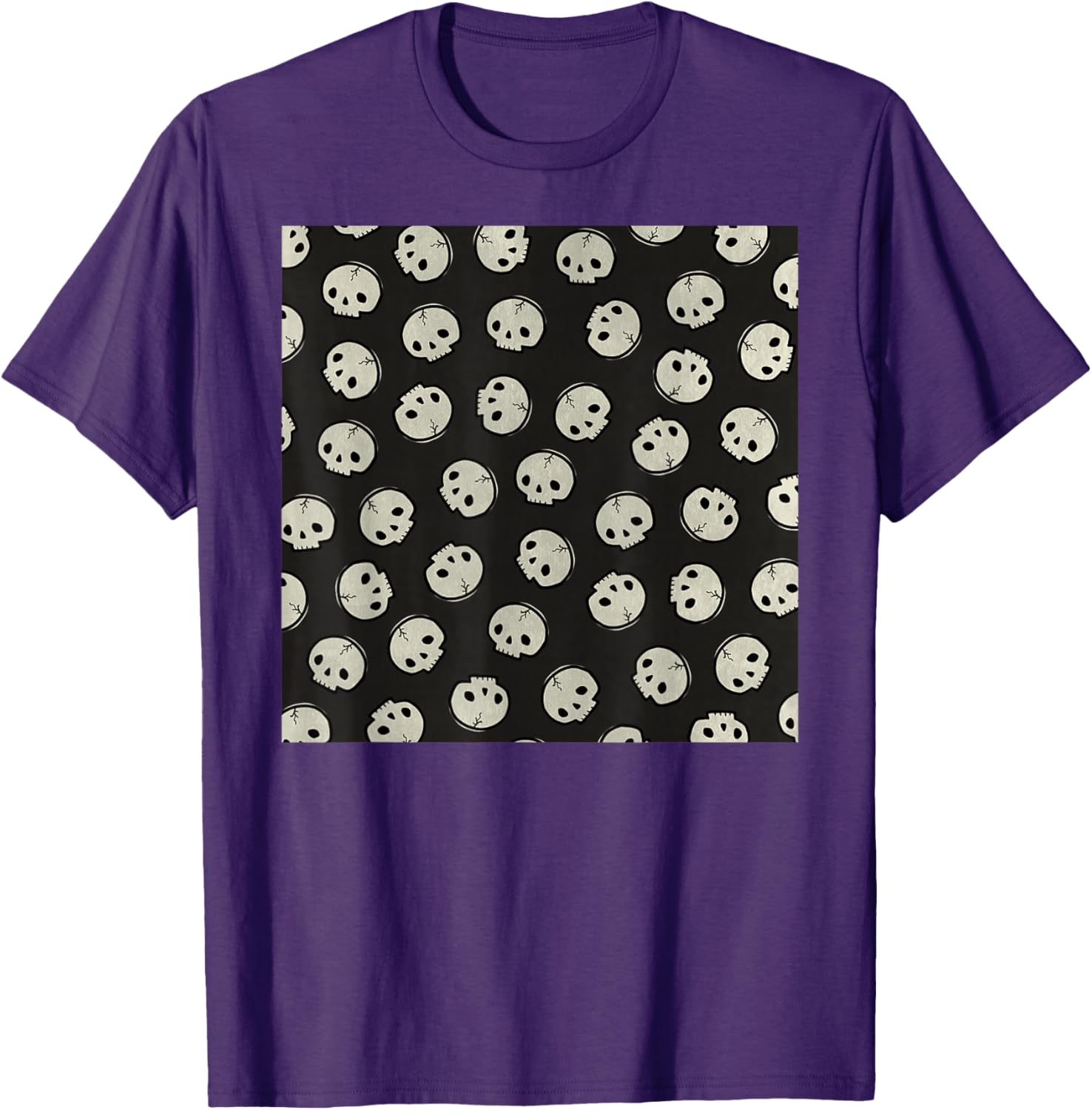 Trendy Cecelia Hotzler Skull Pattern Graphic T-Shirt for Unique Style - 10