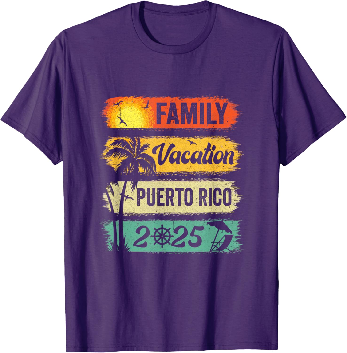 Funny Matching Family T-Shirt for Puerto Rico Vacation 2025 Fun Gear - 5