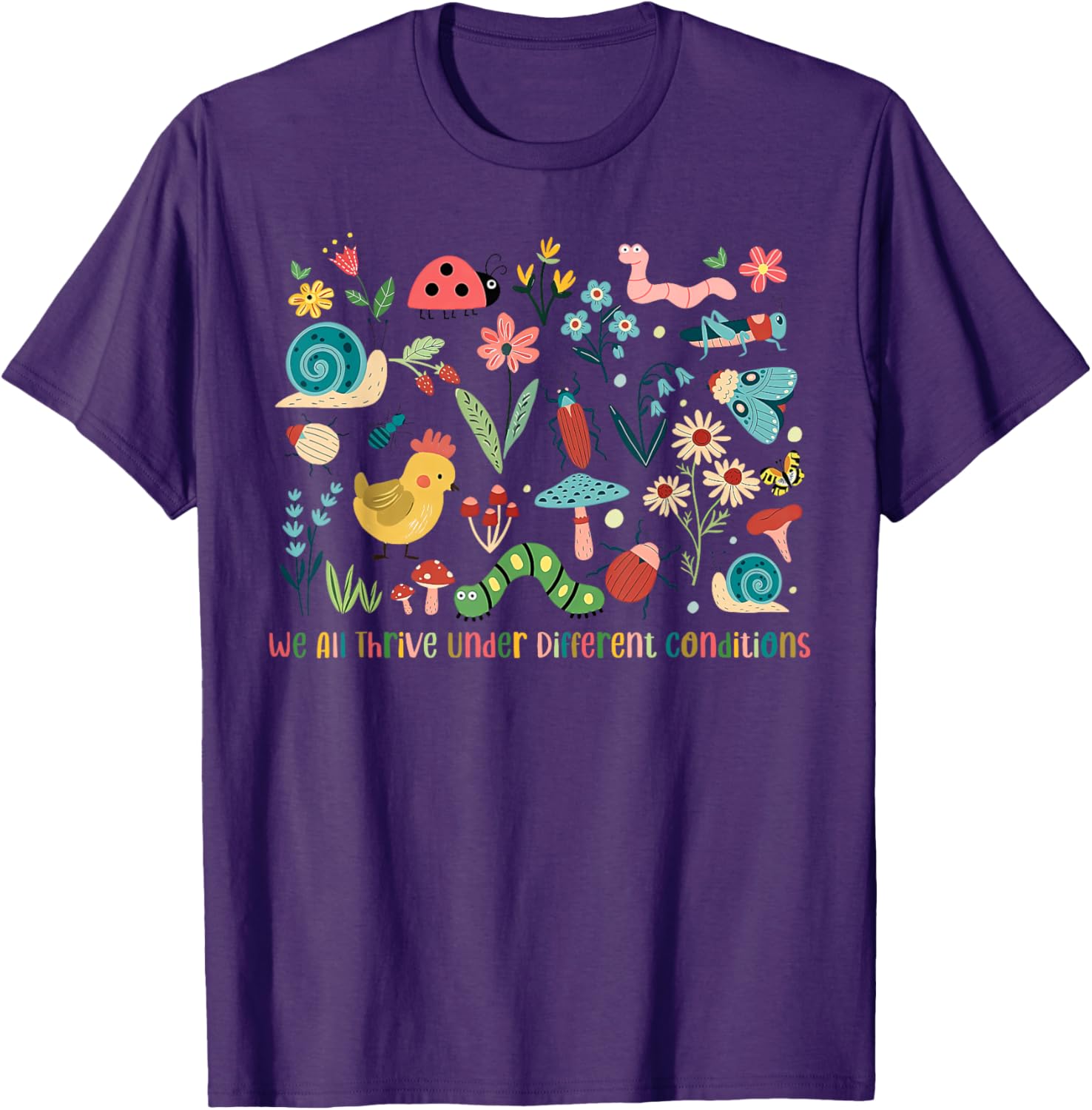 Neurodiversity SPED T-Shirt Celebrating Different Strengths and Styles - 13
