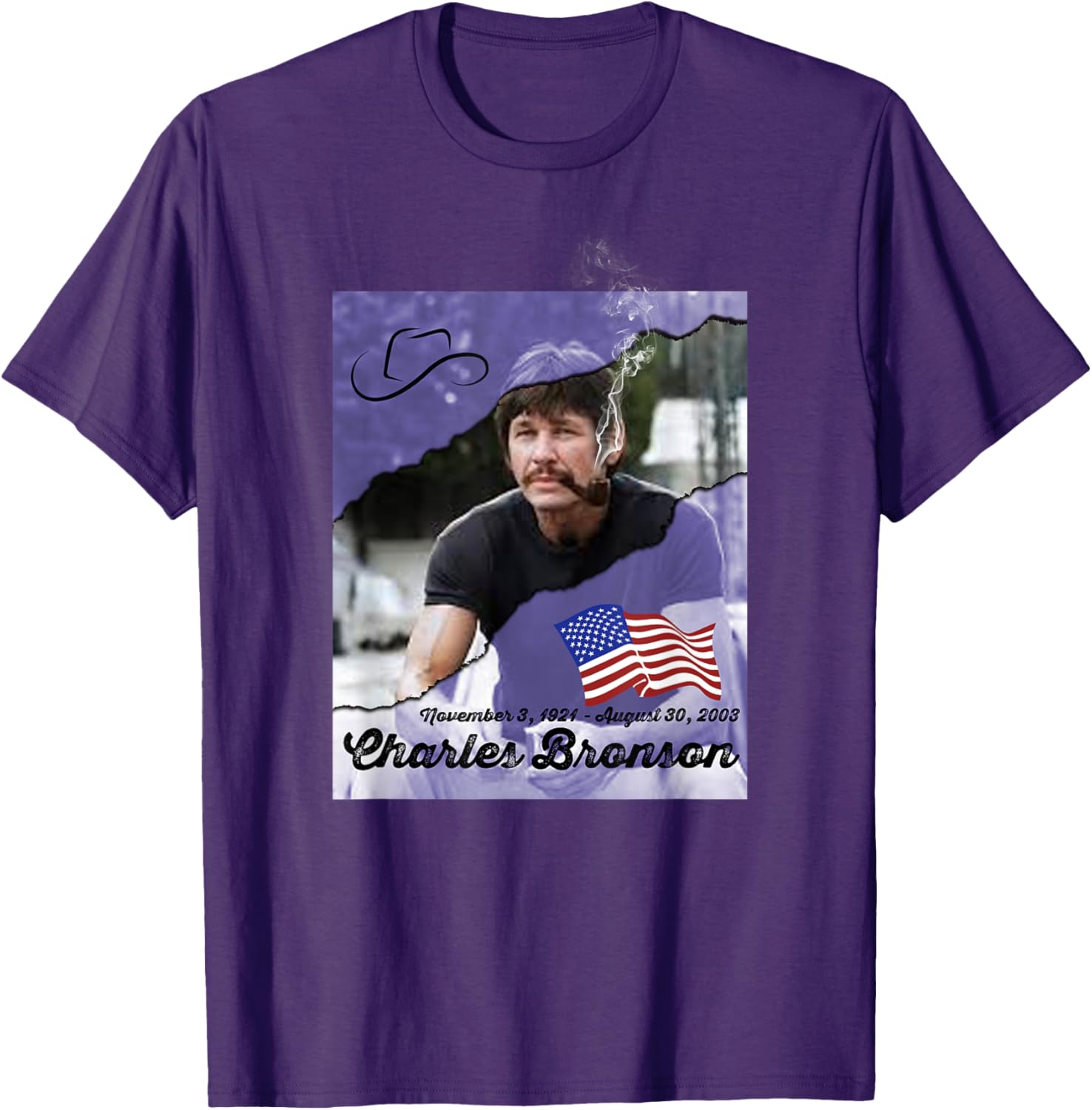 Charles Bronson 002 T-Shirt for Fans of Classic Movies and Style - 23