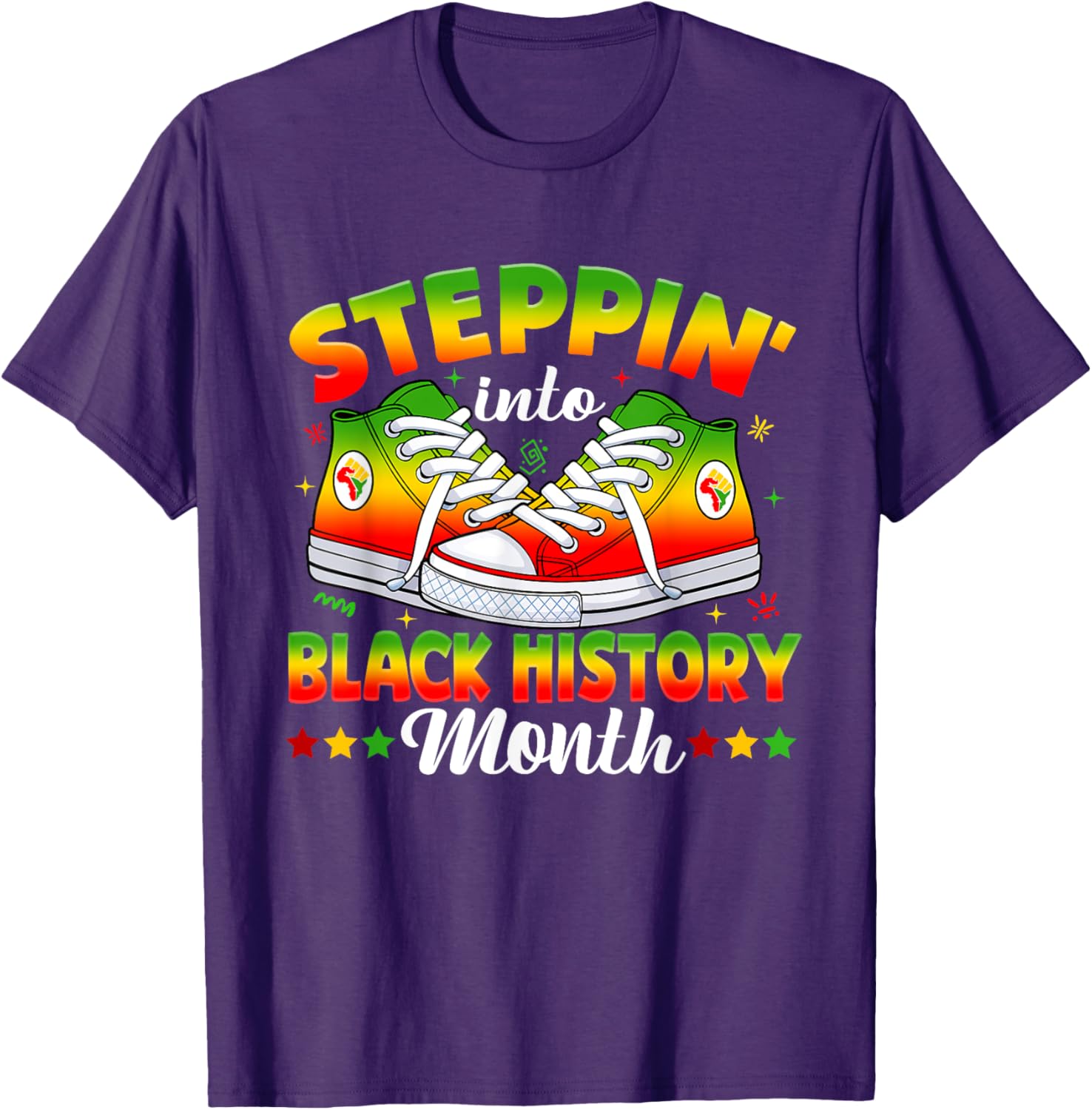 Celebrate Black History Month with Women's African American Pride T-Shirt - 5