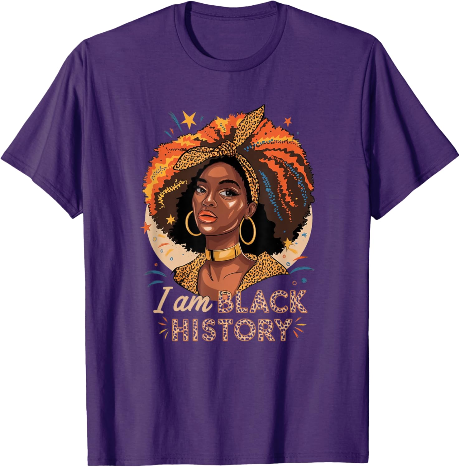 I'm Black History Afro Motif T-Shirt - Celebrate Heritage and Pride - 11