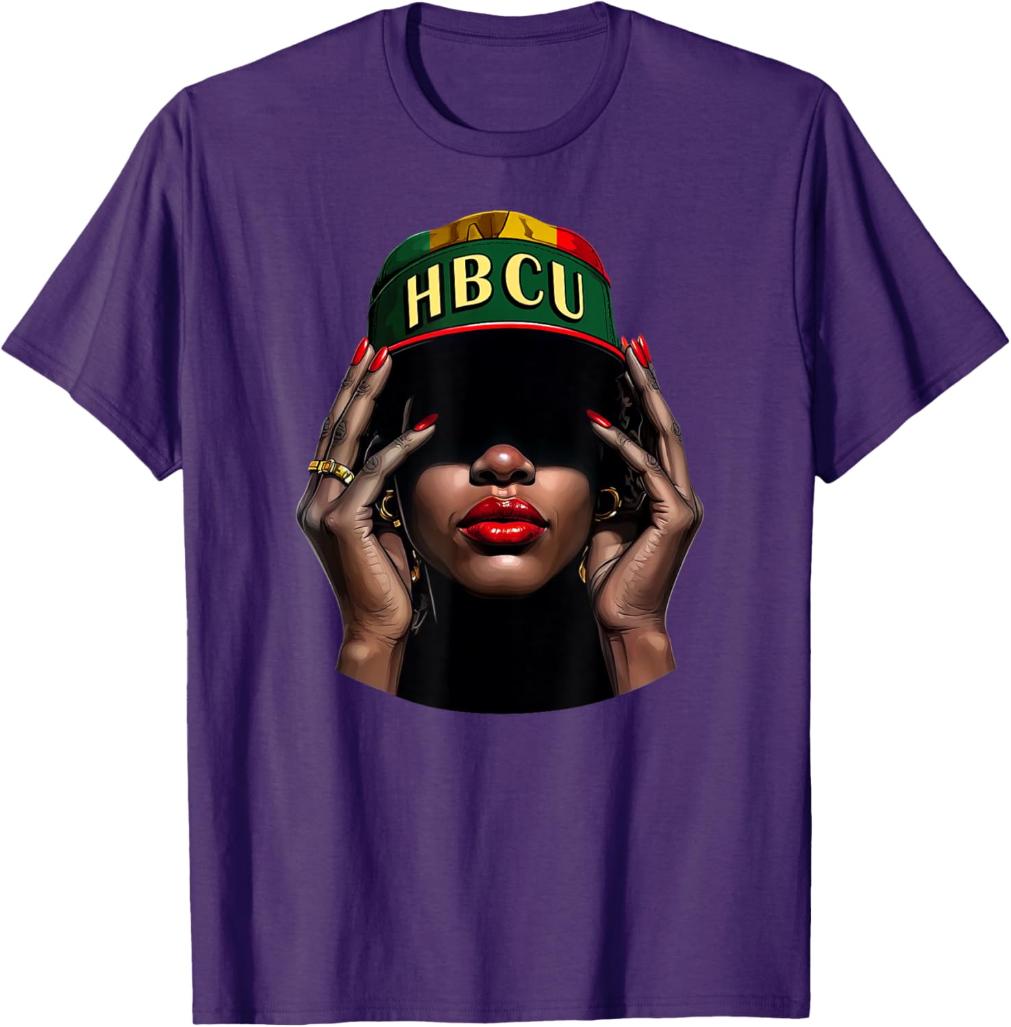 HBCU Beautiful Black Educated Girl Black History Month T-Shirt - 20