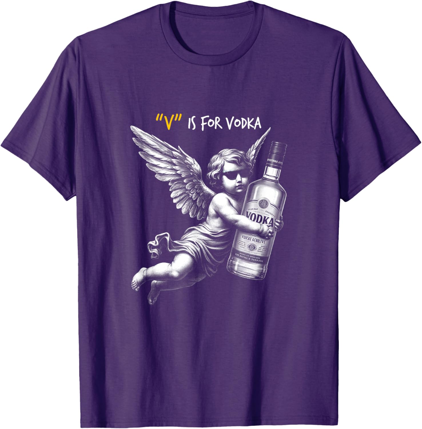 Funny Anti-Valentine's Day Vodka T-Shirt for Heartbreakers and Drinkers - 9