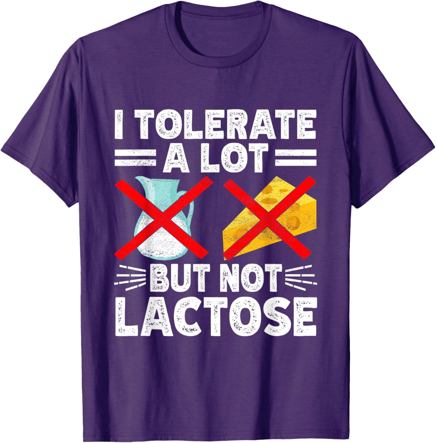 Lactose Intolerance Dairy Allergy T-Shirt for Comfortable Everyday Wear - 4