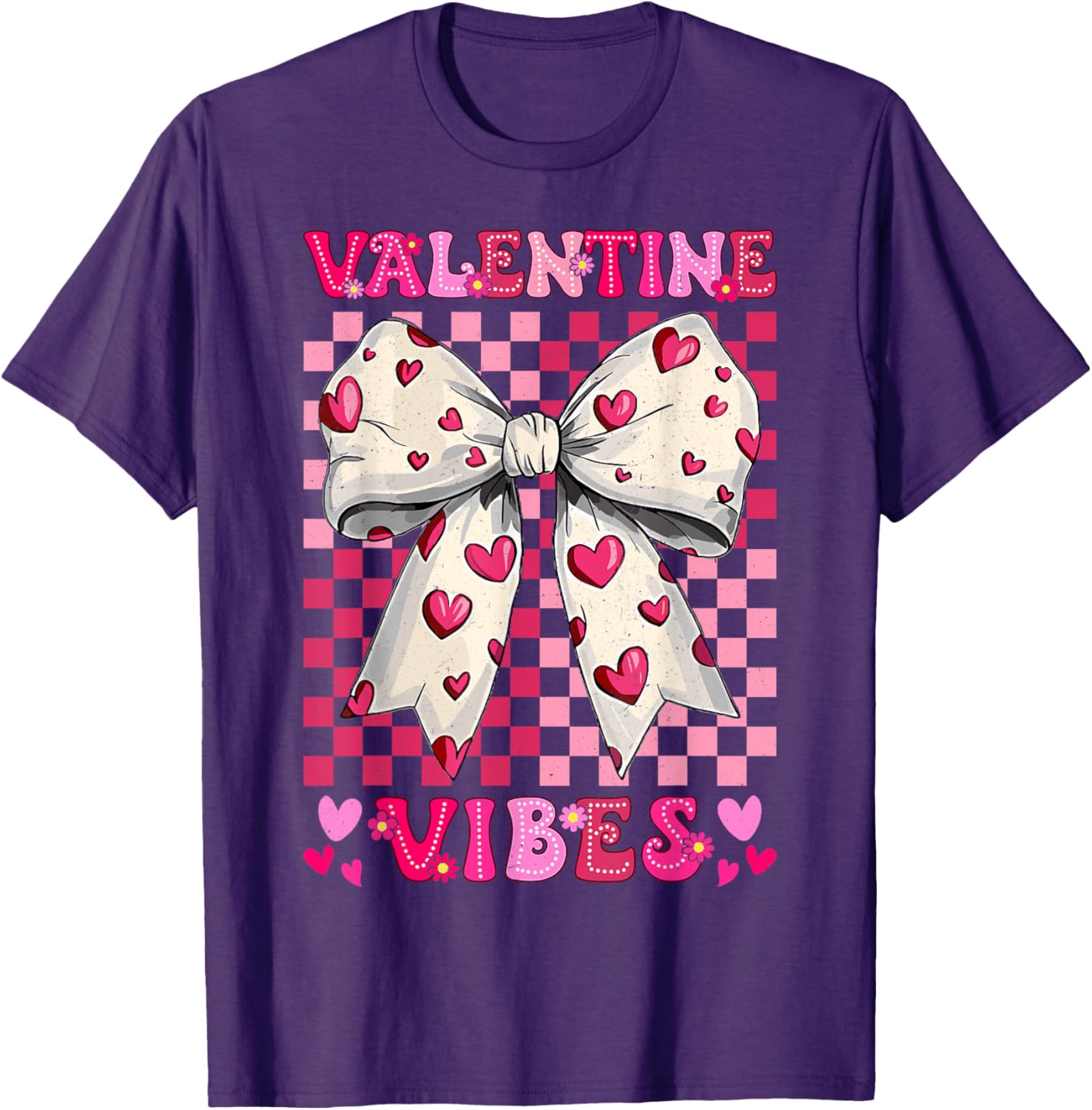 Retro Valentine's Day Heart T-Shirt for Kids - Fun Valentine's Vibes! - 4