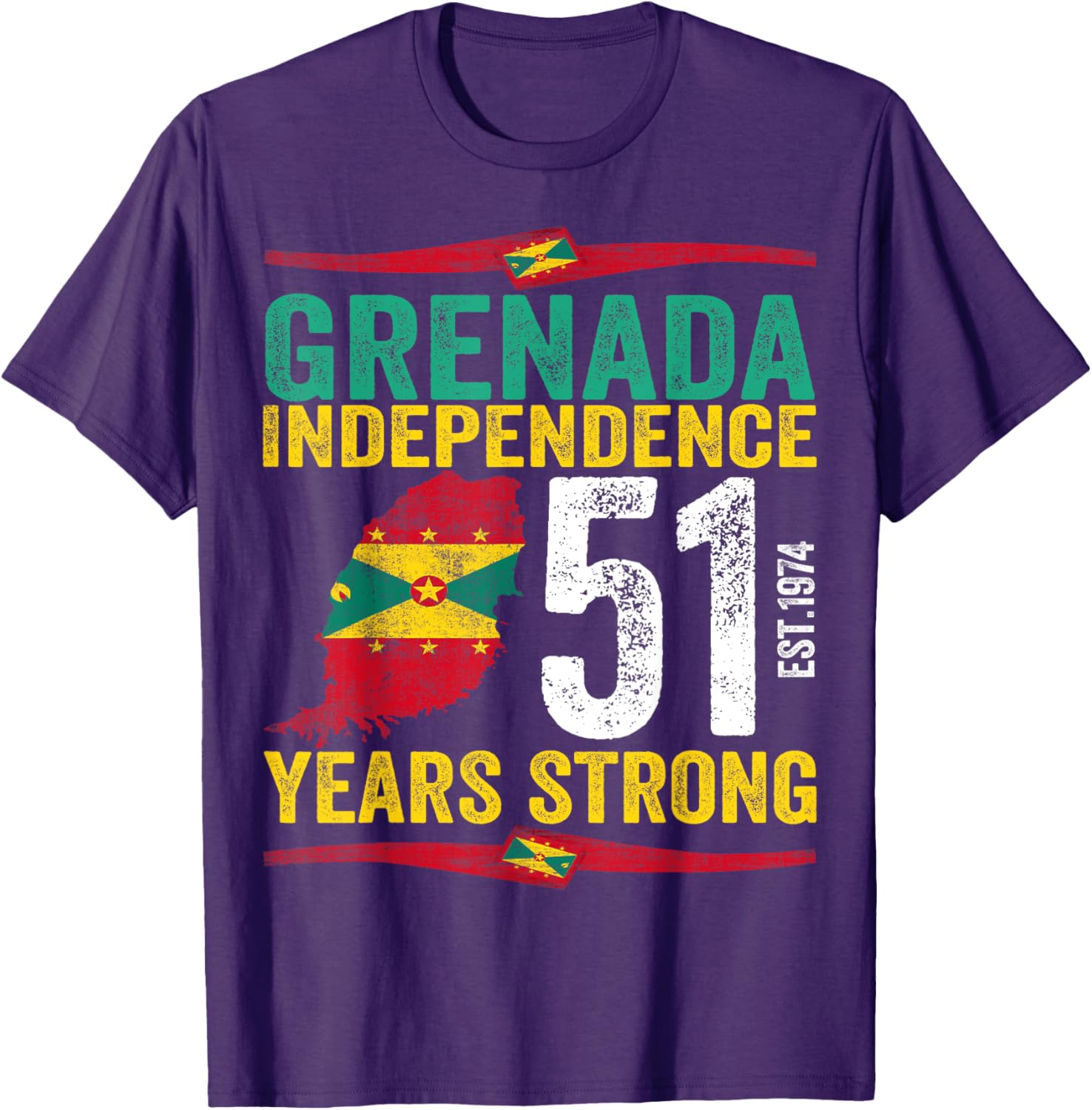 Grenada 51st Independence Day T-Shirt Celebrate in Style and Comfort - 2