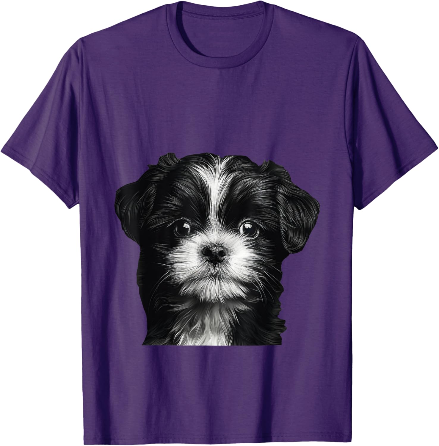 Adorable Shih Tzu Puppy T-Shirt for Dog Lovers - Cute Pet Apparel - 18