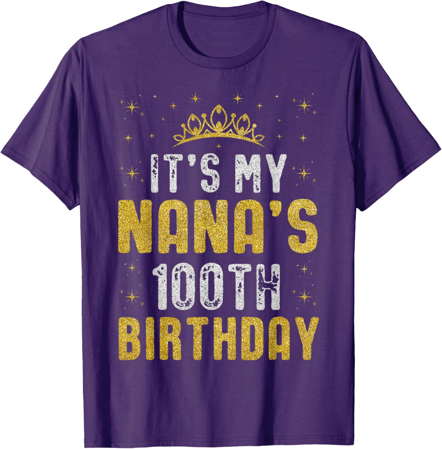 Happy 100th Birthday Nana T-Shirt Celebrating 100 Years of Love - 10