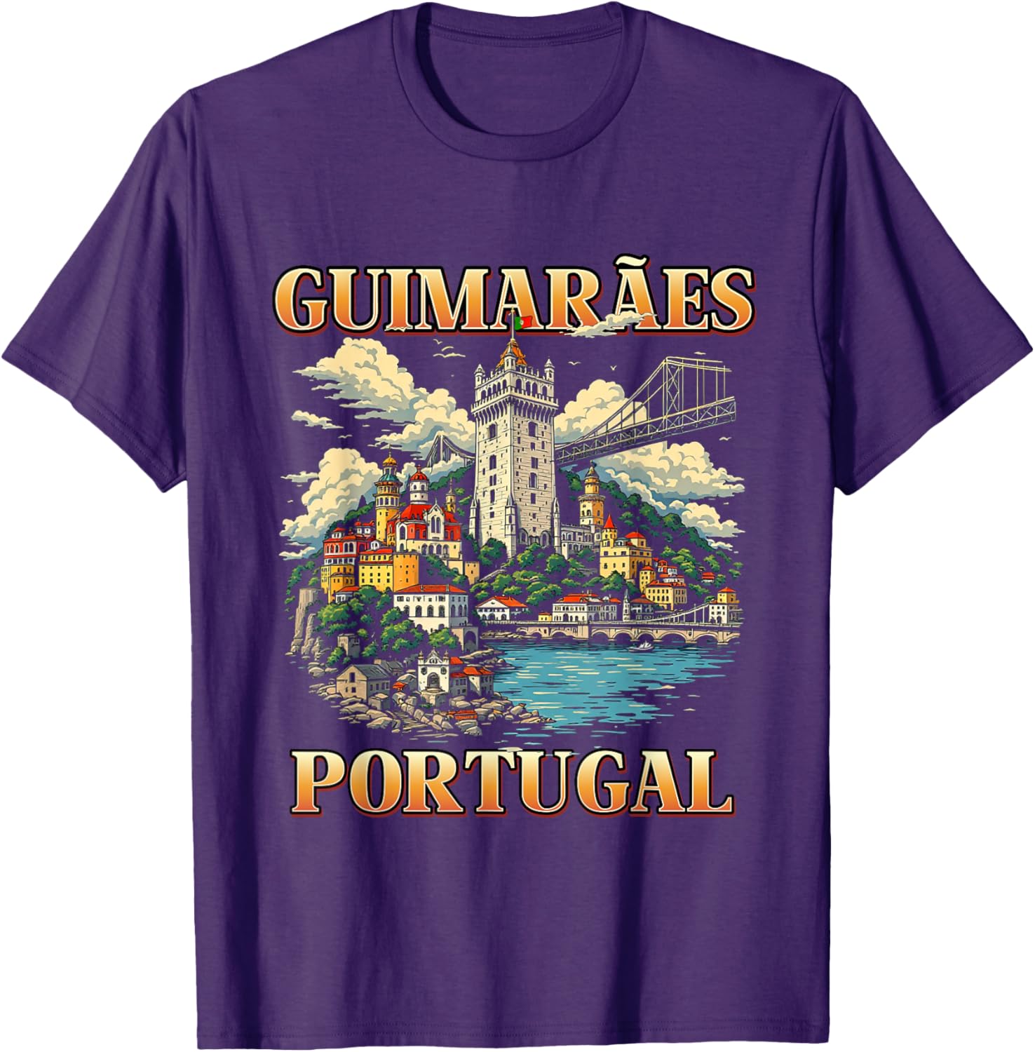 Guimaraes Souvenir T-Shirt for Portugal Travel Memories - 15