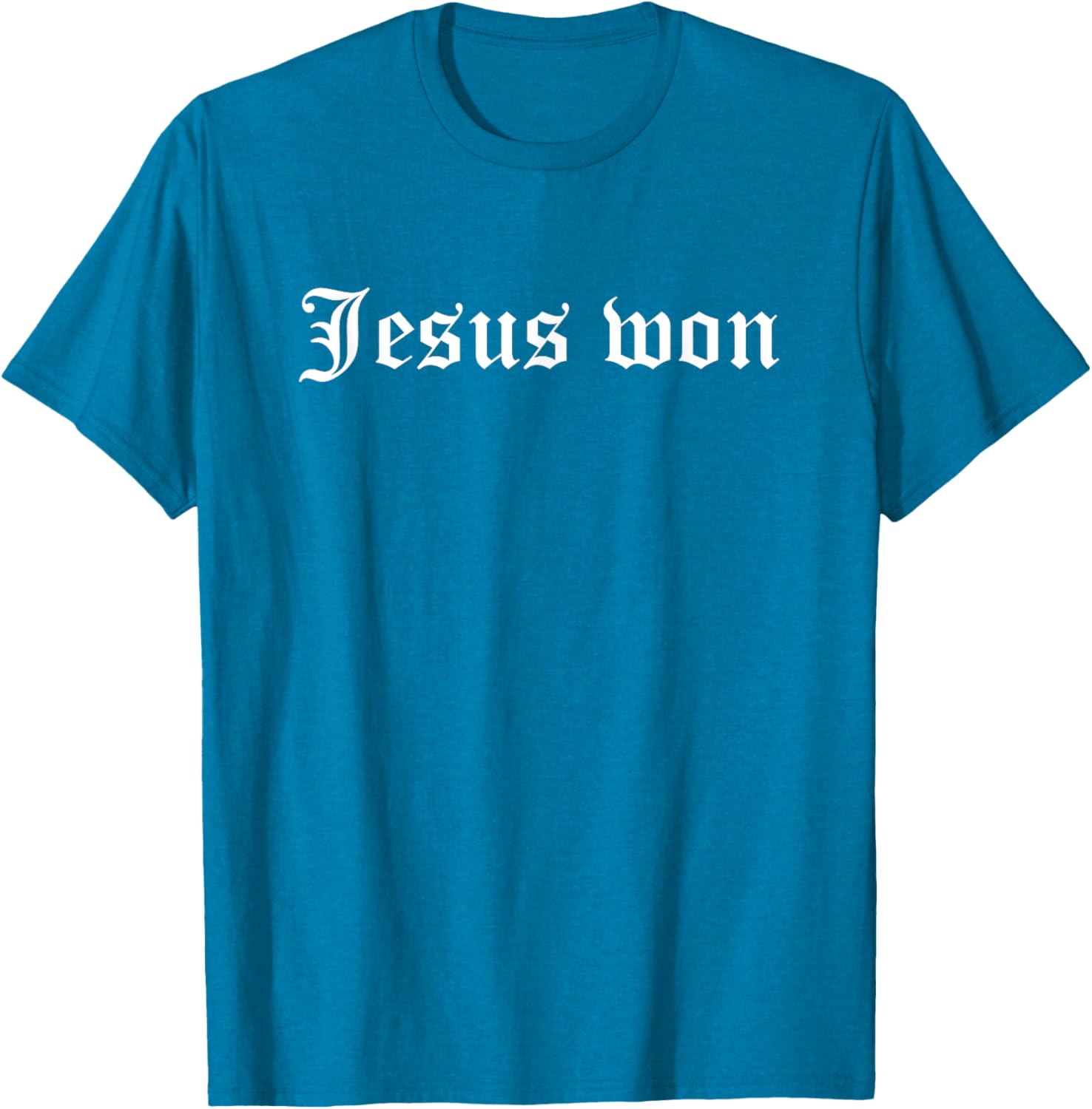 Jesus Won T-Shirt for Men and Women - Faith-Inspired Apparel - 4