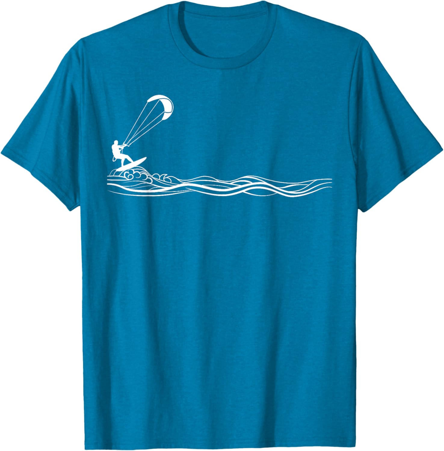 Minimalistic Kitesurfing T-Shirt for Kiteboarding Enthusiasts - 13