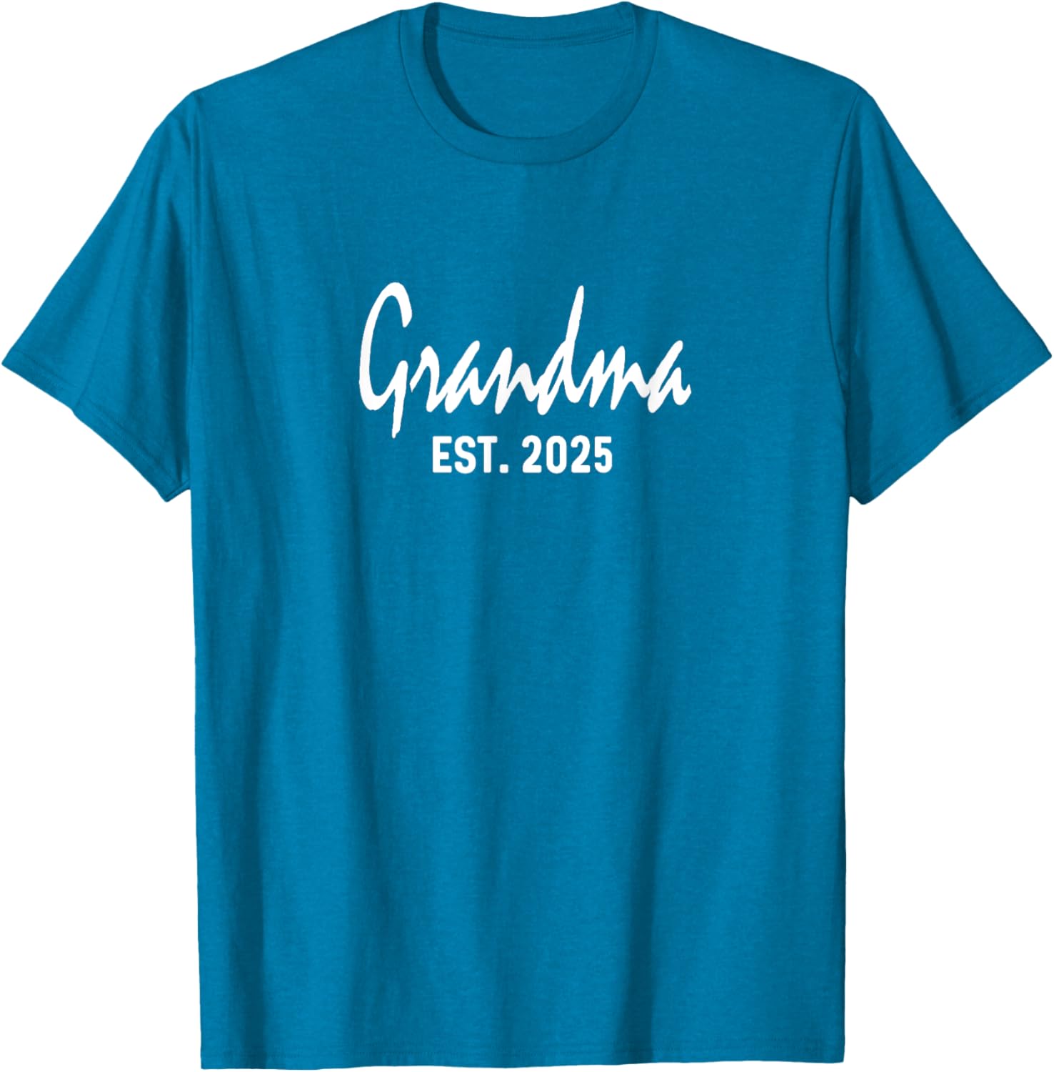 Grandma Est 2025 Expecting Reveal Surprise T-Shirt for New Grandparents - 27
