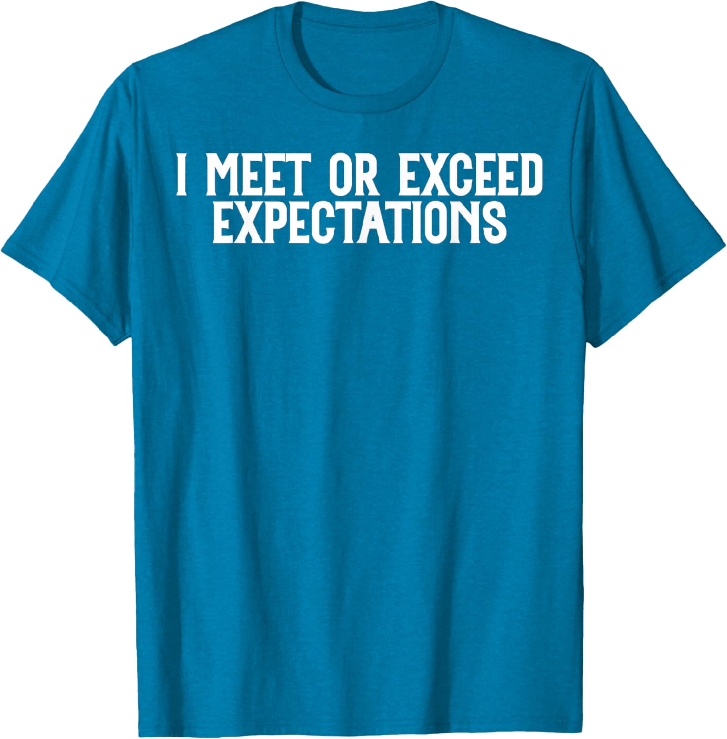 Funny I Meet or Exceed Expectations T-Shirt for Singles and Couples - 18