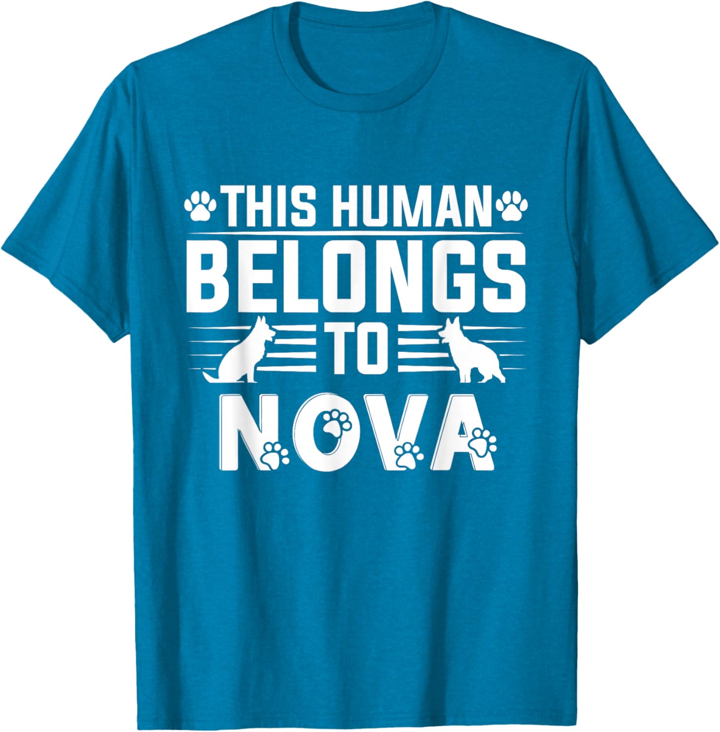 Personalized Nova Dog T-Shirt for Men, Women, Girls, and Kids - 8