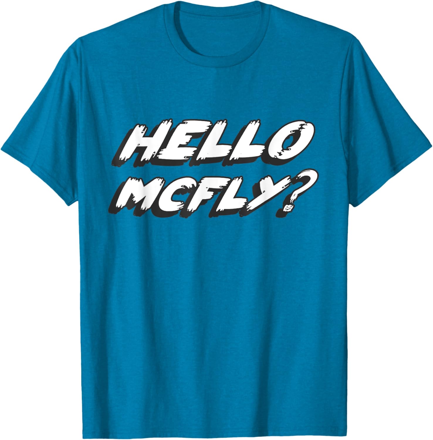 Hello Mcfly 1980s Retro T-Shirt for Nostalgic Fashion Lovers - 2