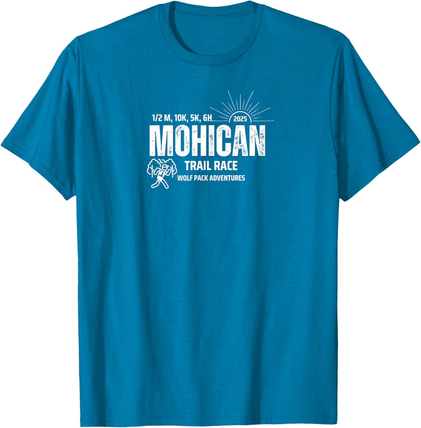 Mohican Trail Race T-Shirt for Outdoor Adventures and Running Gear - 2