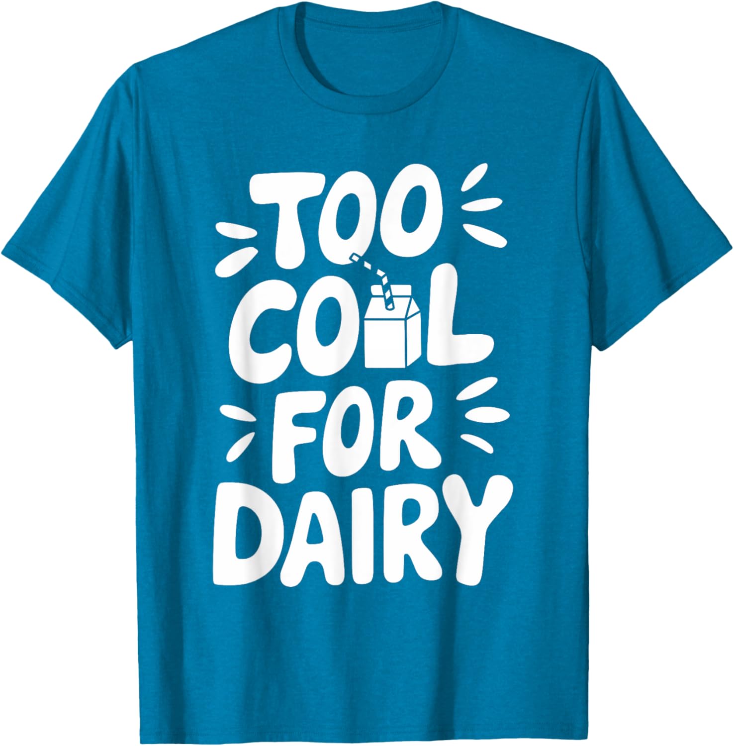 Lactose Intolerance Dairy Allergy T-Shirt for Funny Food Lovers - 1
