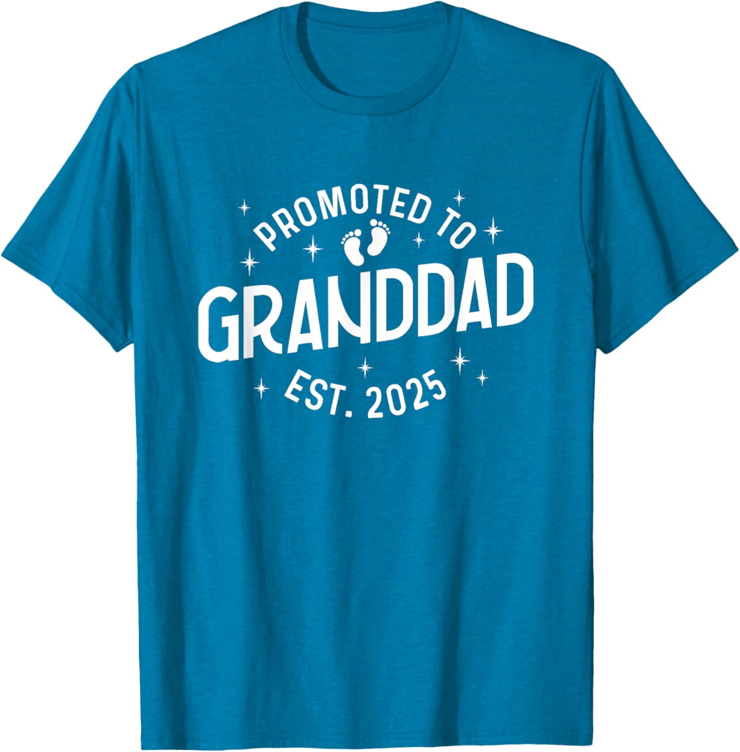 First Time Grandpa Promoted to Granddad 2025 Baby T-Shirt for New Dads - 2
