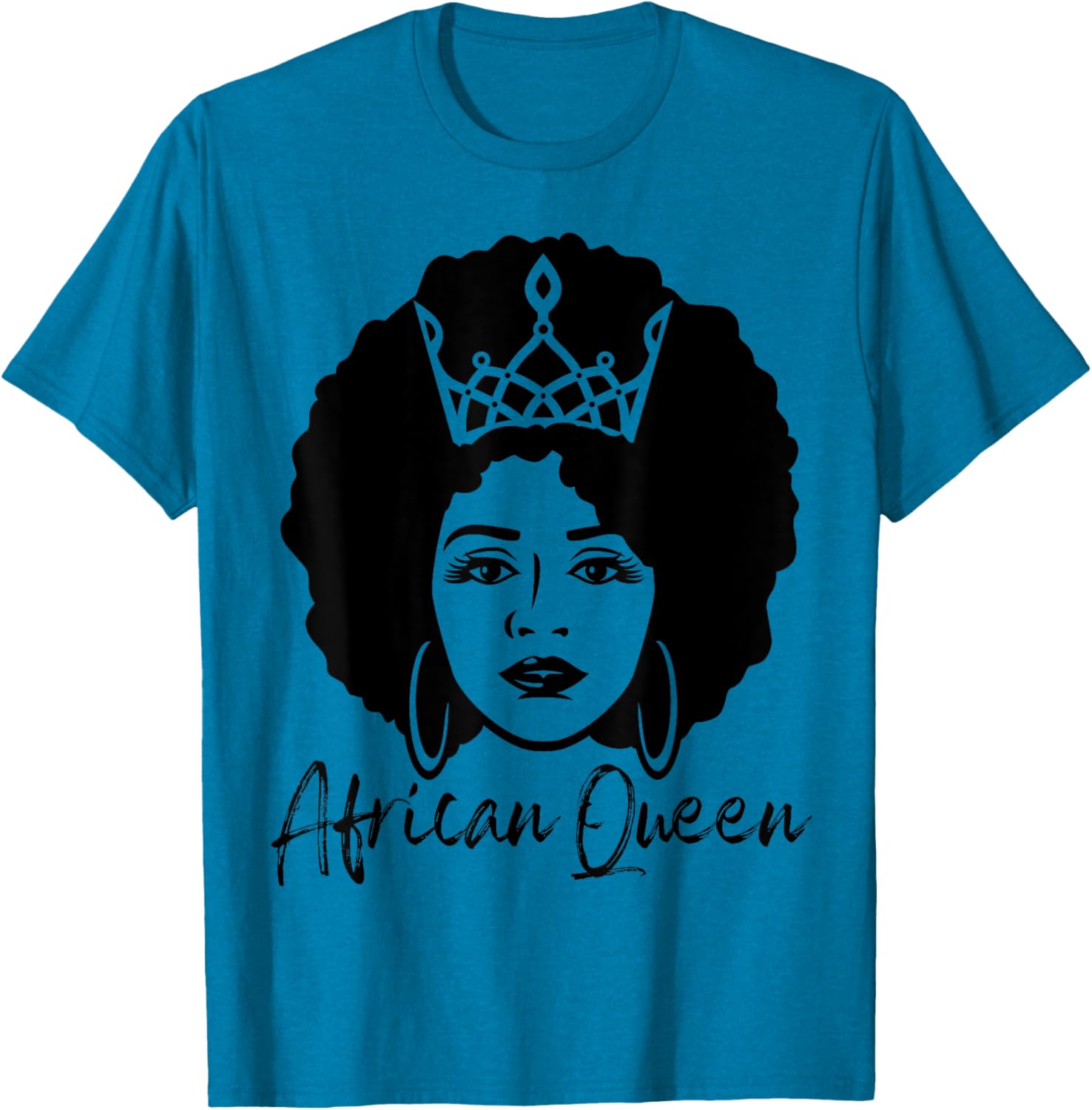 African Queen T-Shirt for Black History Month - Celebrate Heritage with Style - 16
