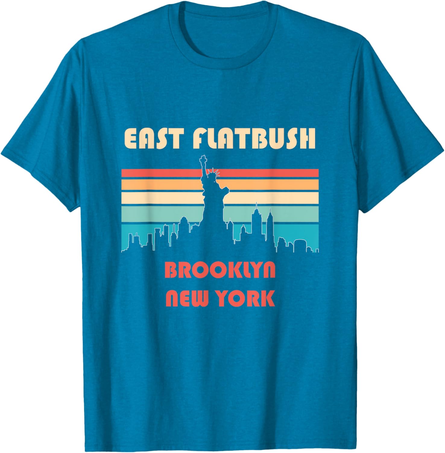 East Flatbush Brooklyn Retro Vintage T-Shirt Perfect for Any Wardrobe - 13