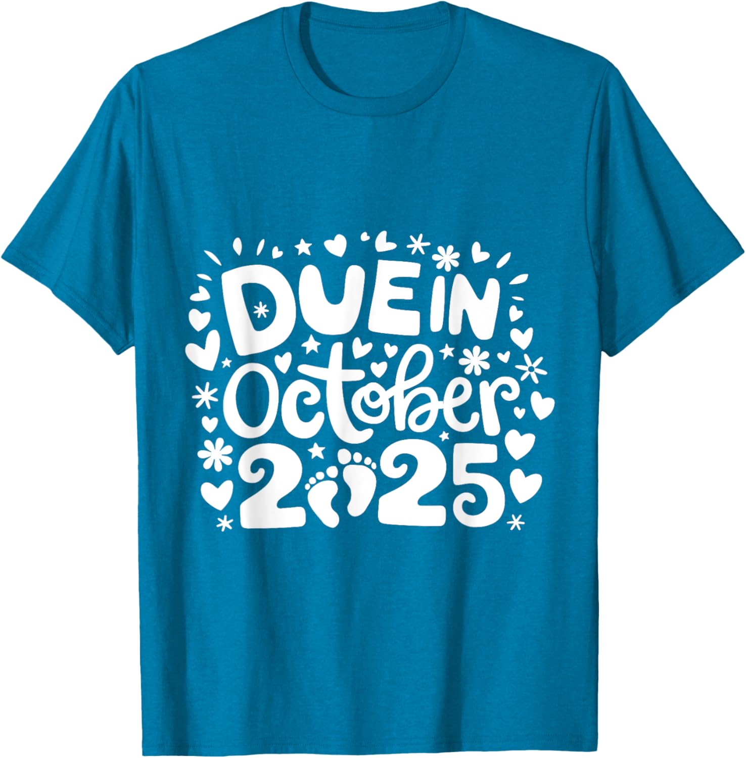 Cute Mommy To Be Pregnancy T-Shirt for New Baby Coming October 2025 - 18