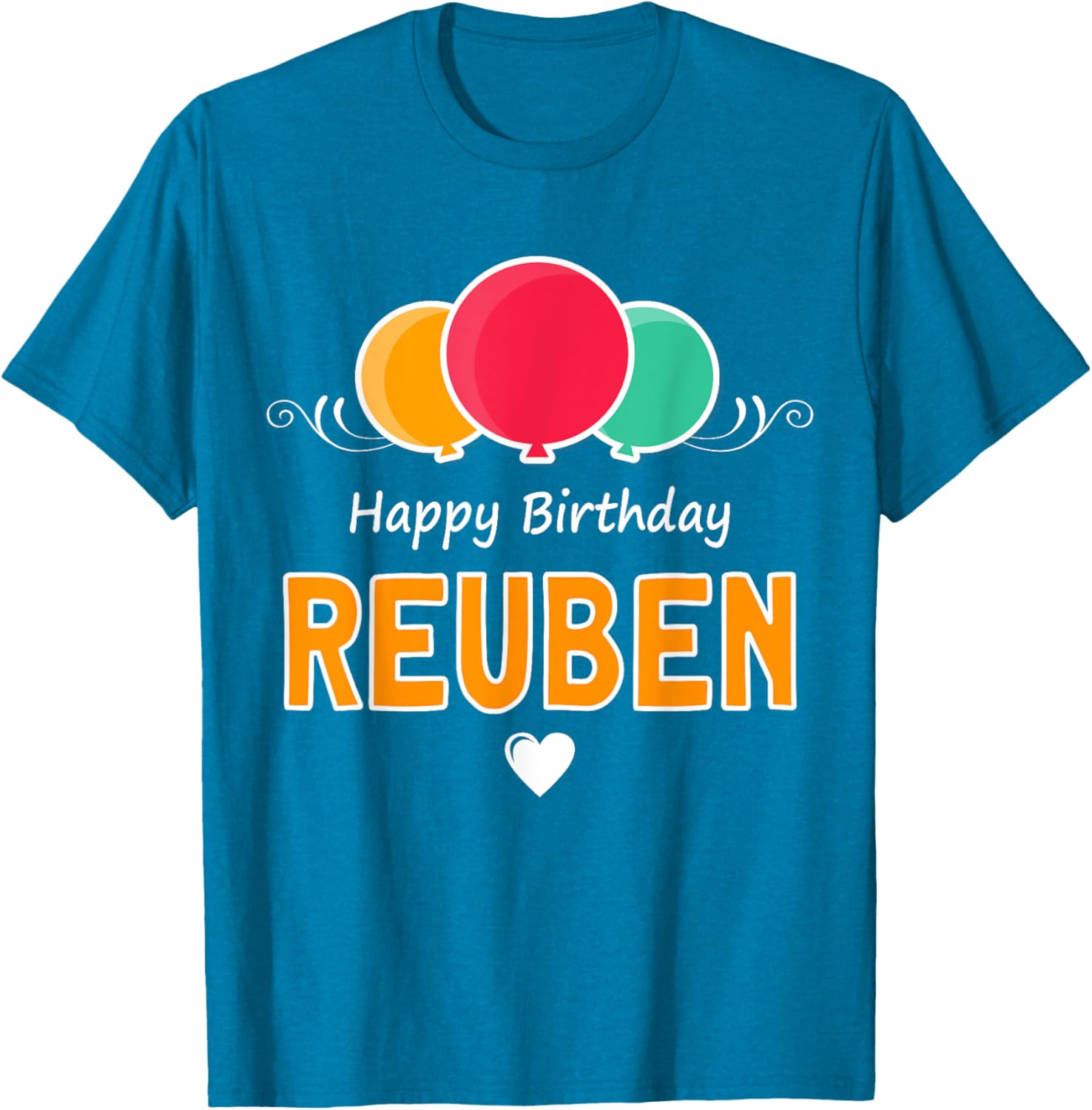 Happy Birthday Reuben T-Shirt Fun Gift for Celebrating Special Days - 20