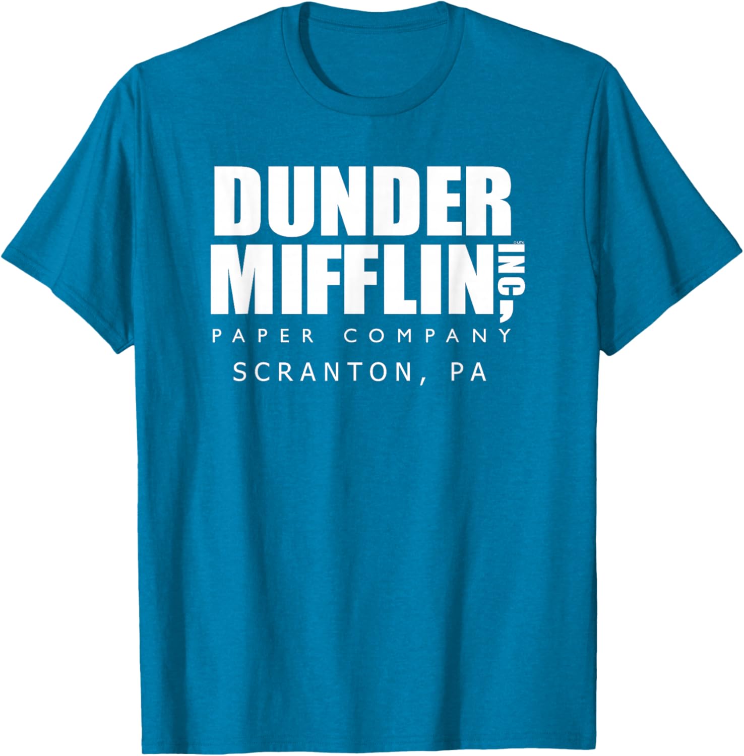 Dunder Mifflin Scranton T-Shirt for Office Fans - Fun and Stylish Clothing - 1