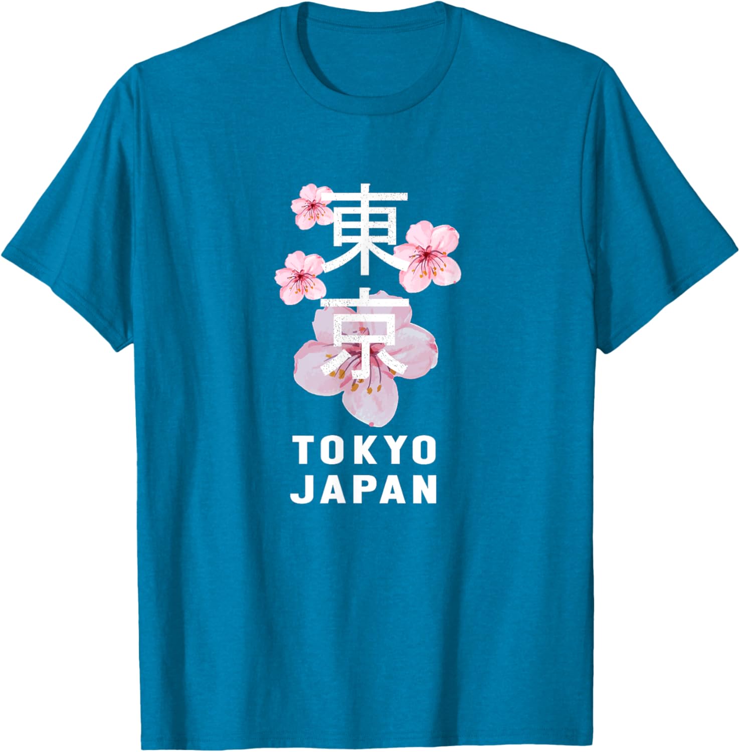 Tokyo Pink Cherry Blossoms T-Shirt Perfect for Spring Fashion Lovers - 2