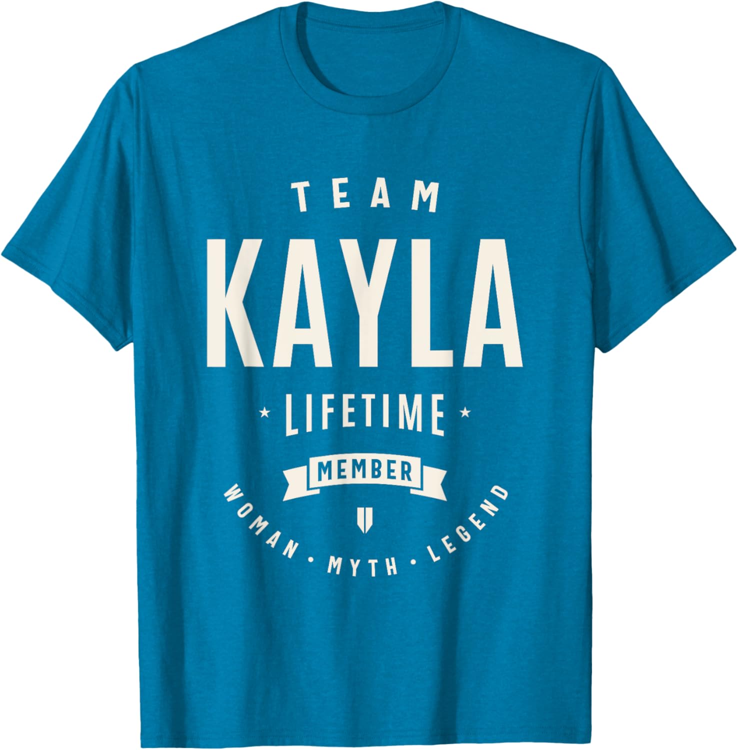 Team Kayla Funny Lifetime Member T-Shirt for Proud Kayla Fans - 12