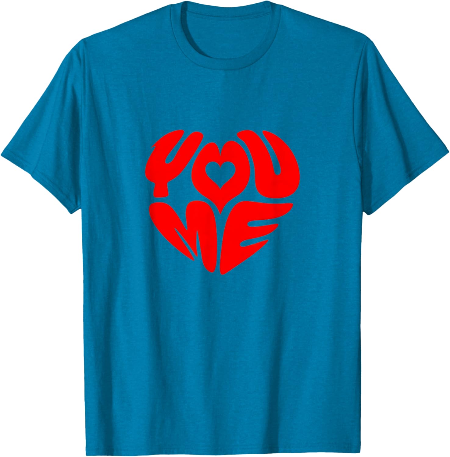 You Love Me Heart Shaped Valentine's Day Lover's T-Shirt for Couples - 10