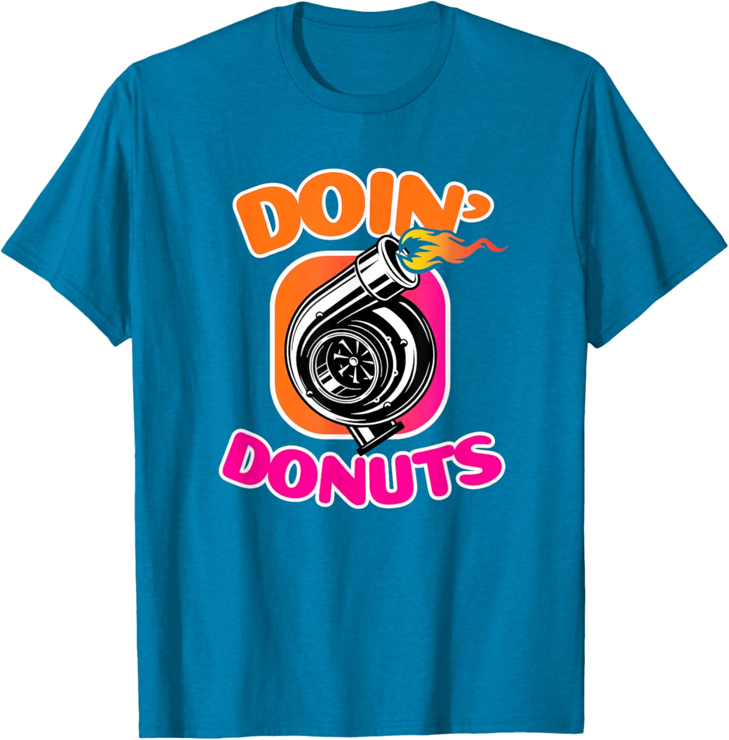 Doin' Donuts Shirt for Car Lovers - Funny Drift Racing T-Shirt - 1