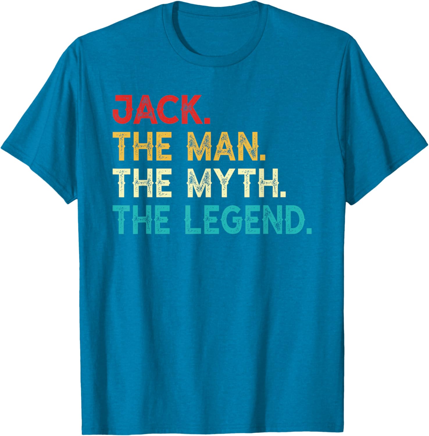 Funny Vintage Jack The Man The Myth The Legend Birthday T-Shirt - 14