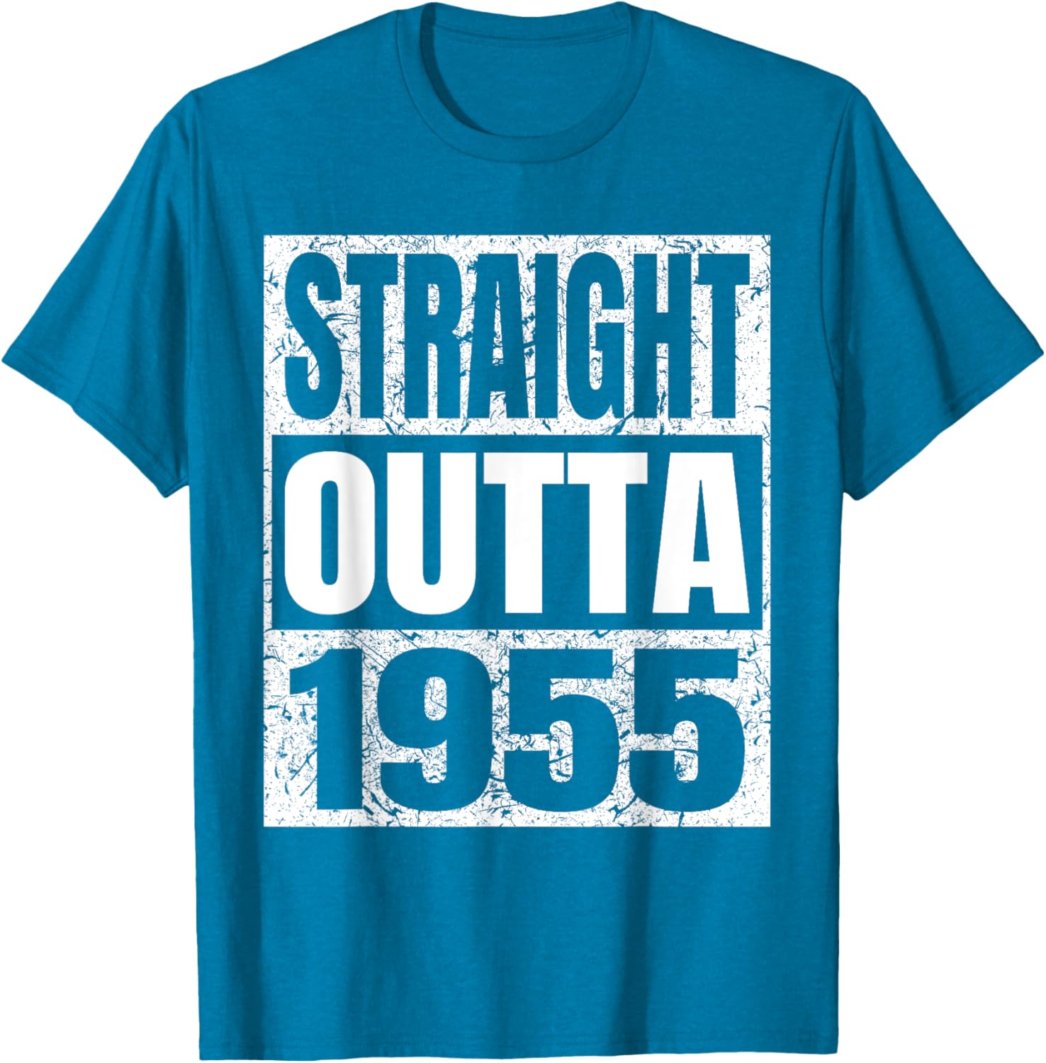 Vintage 1955 Birthday T-Shirt Straight Outta 1955 Classic Retro Style - 9