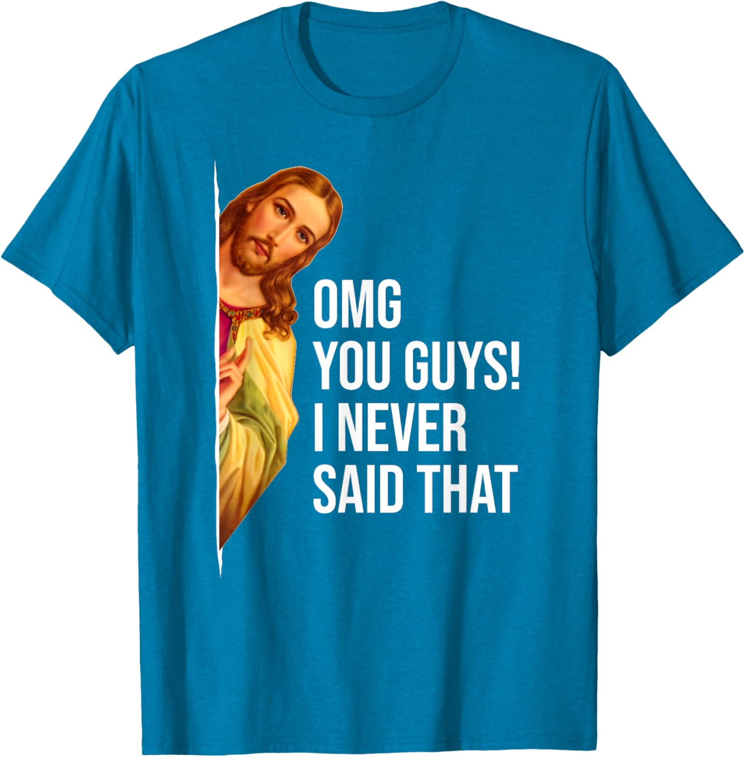 Funny Easter T-Shirt Jesus Sarcasm OMG You Guys Cool Graphic Tee - 25