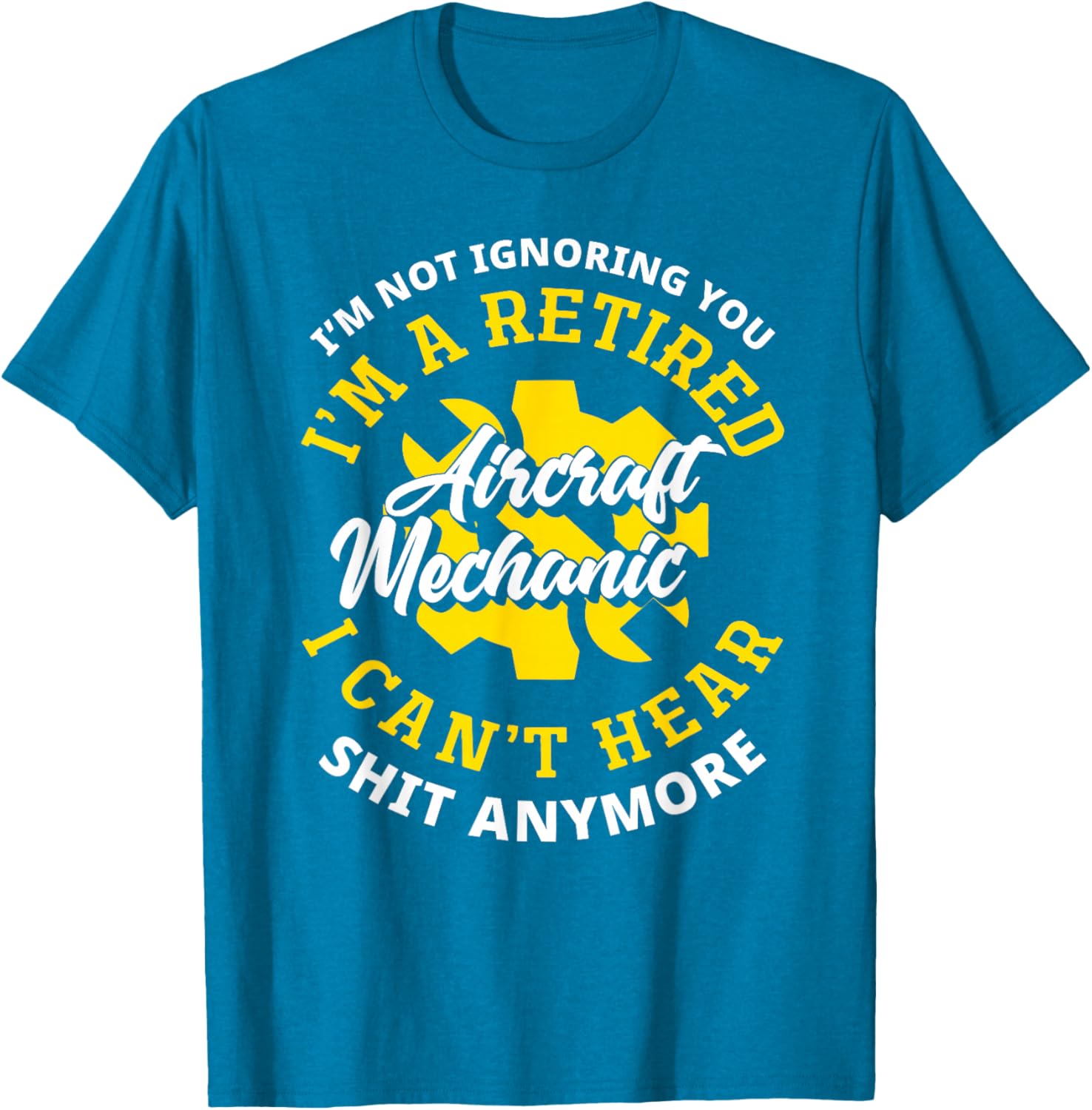 Retired Aircraft Mechanic T-Shirt – Funny Gift for Plane Lovers - 13