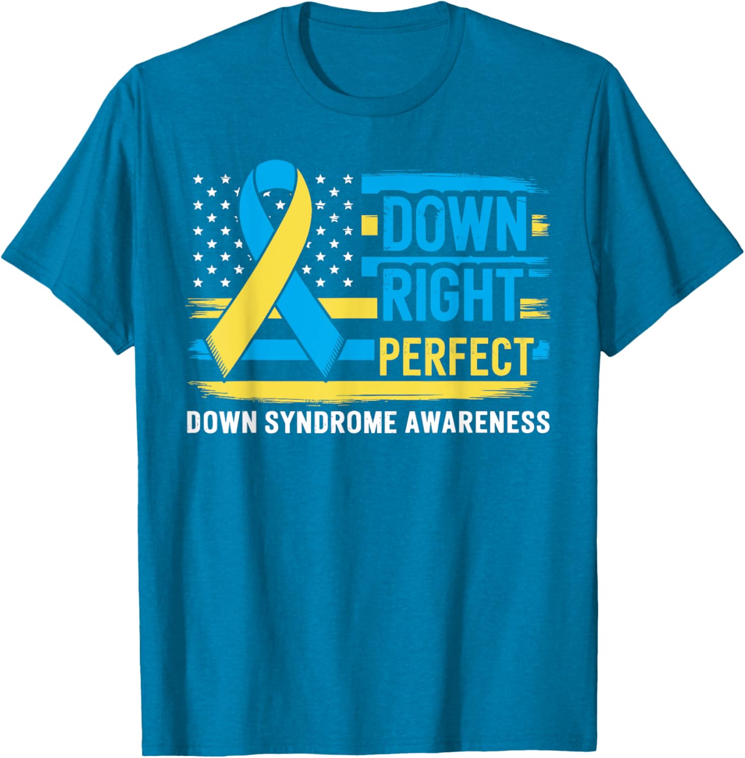 Down Syndrome Awareness Day T-Shirt with Perfect Socks Design - 3
